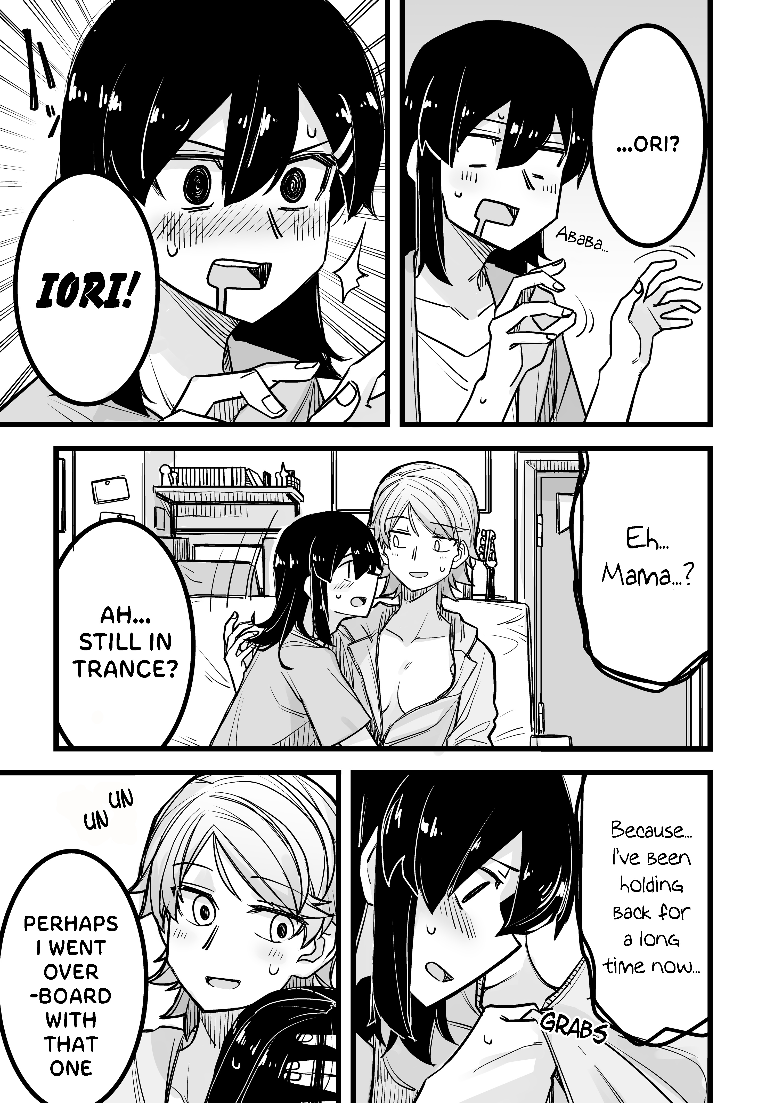 Halaman dari Ikemen Joshi to Josou Danshi Chapter 15