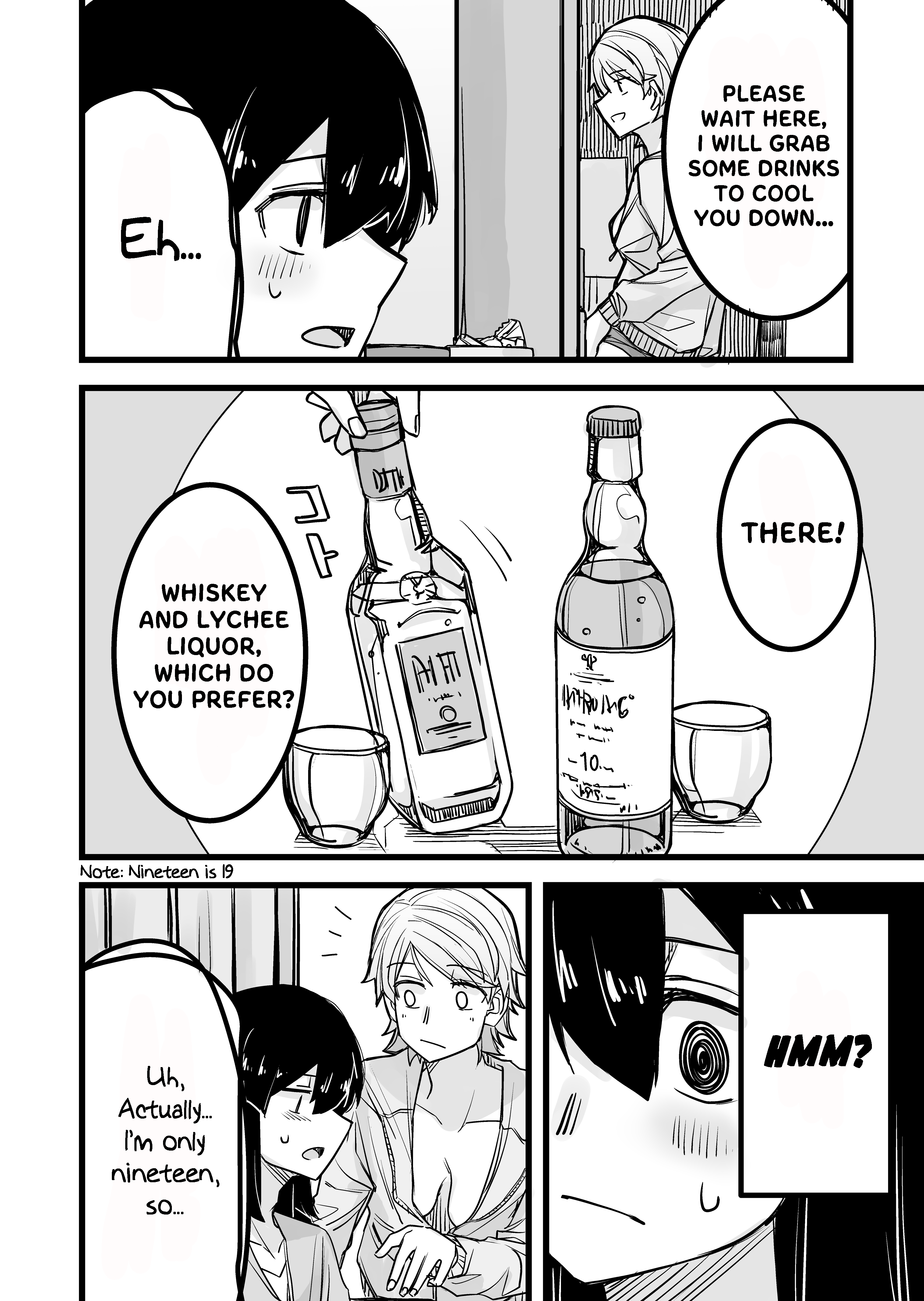 Halaman dari Ikemen Joshi to Josou Danshi Chapter 15