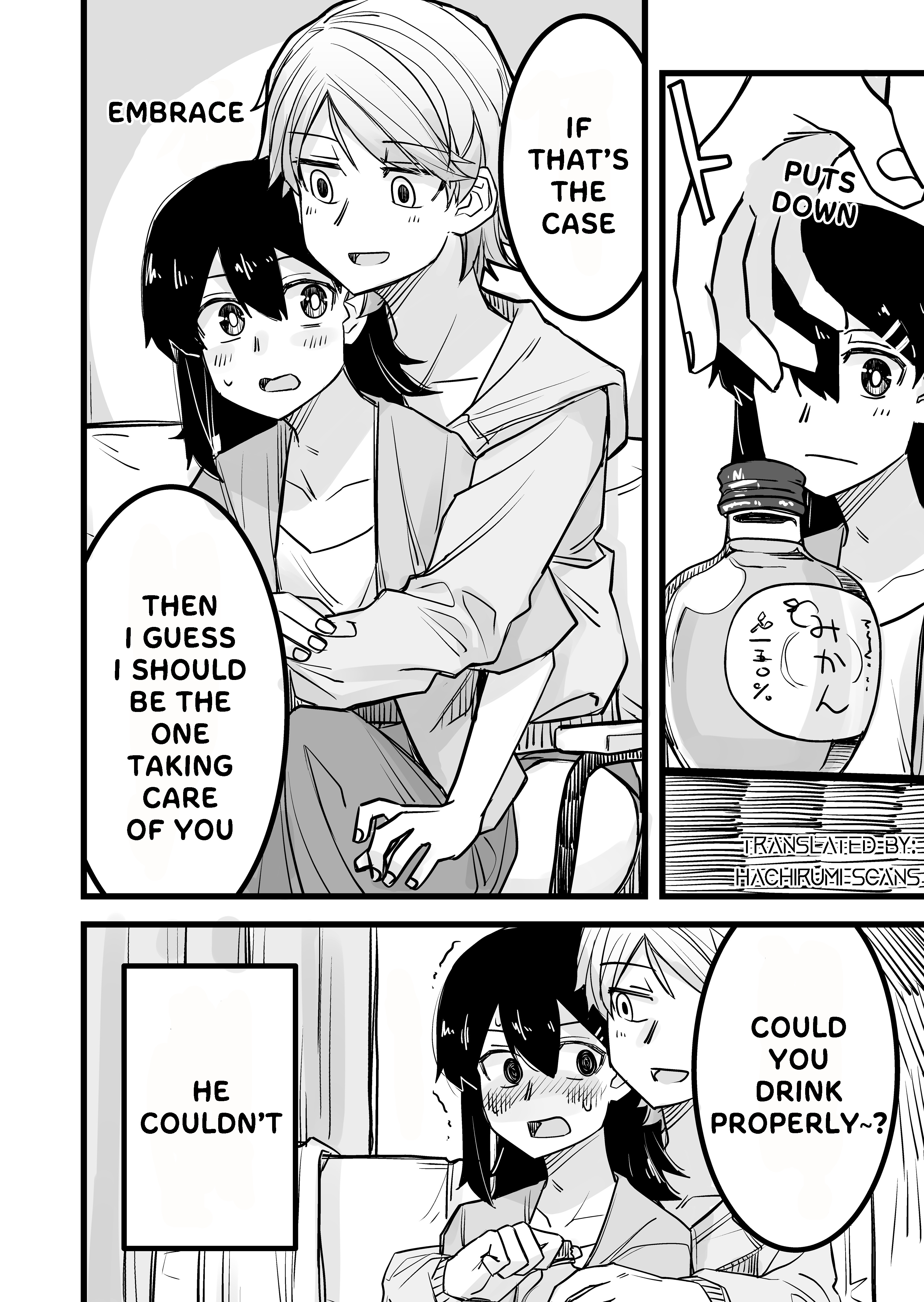 Halaman dari Ikemen Joshi to Josou Danshi Chapter 15