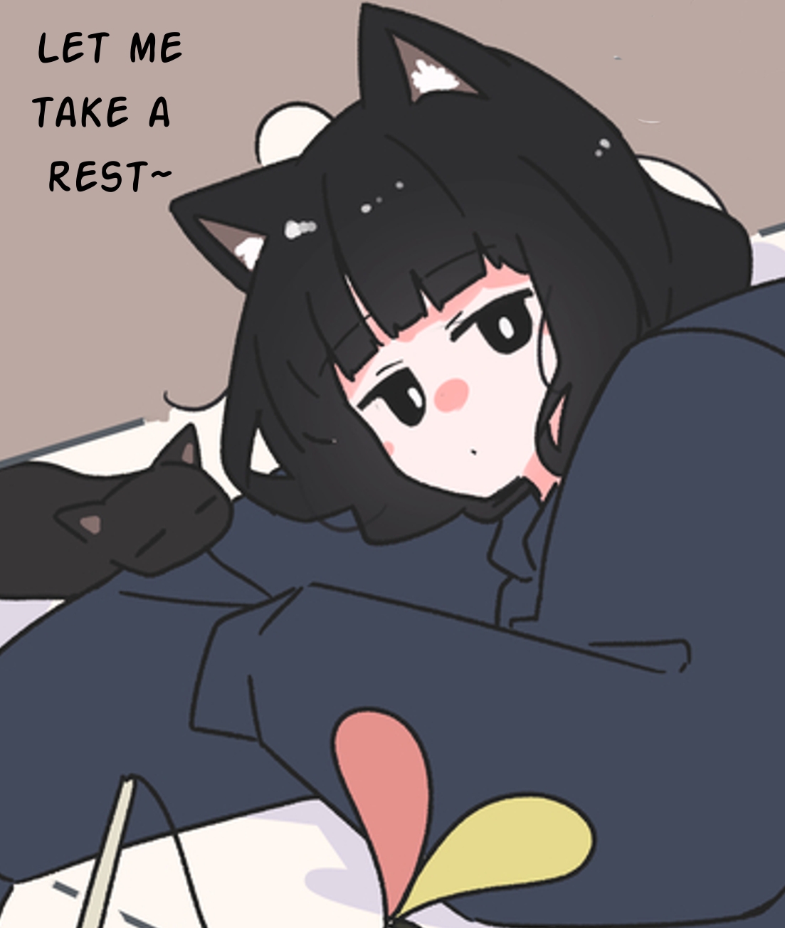 Halaman dari Uchi no Kuroneko, Onna no Ko Chapter 6