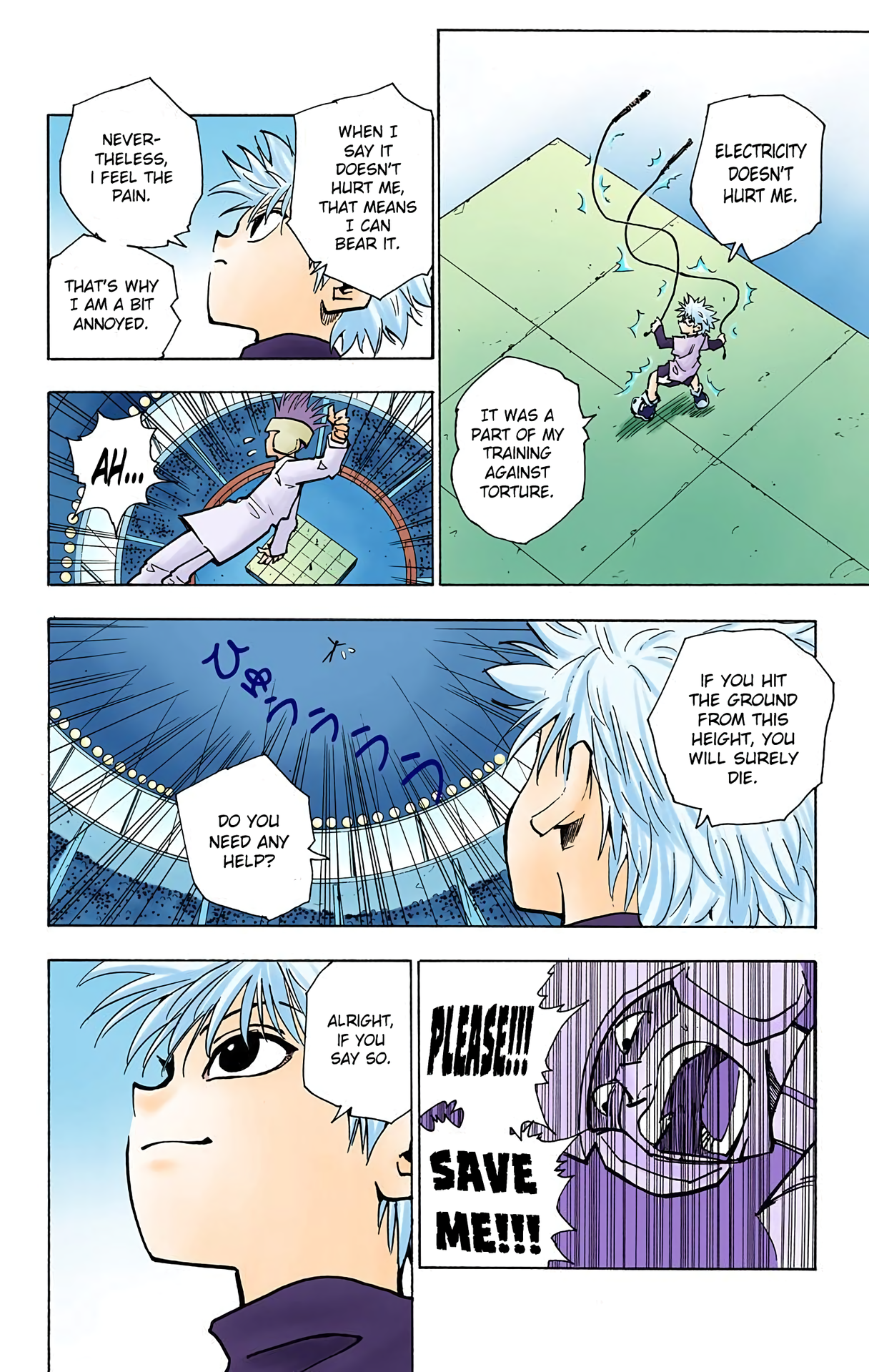 Halaman dari HUNTER x HUNTER (Official Colored) Chapter 59
