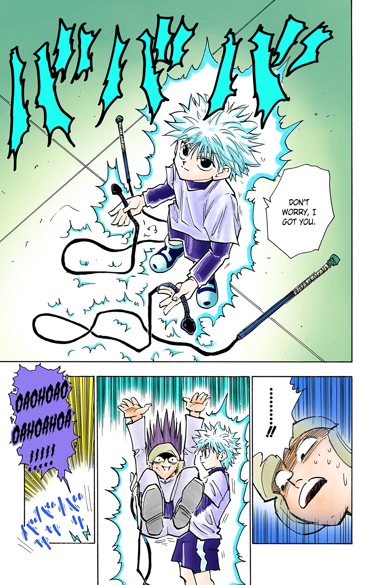Halaman dari HUNTER x HUNTER (Official Colored) Chapter 59