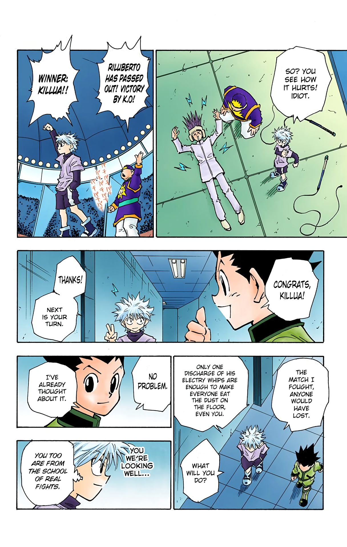 Halaman dari HUNTER x HUNTER (Official Colored) Chapter 59