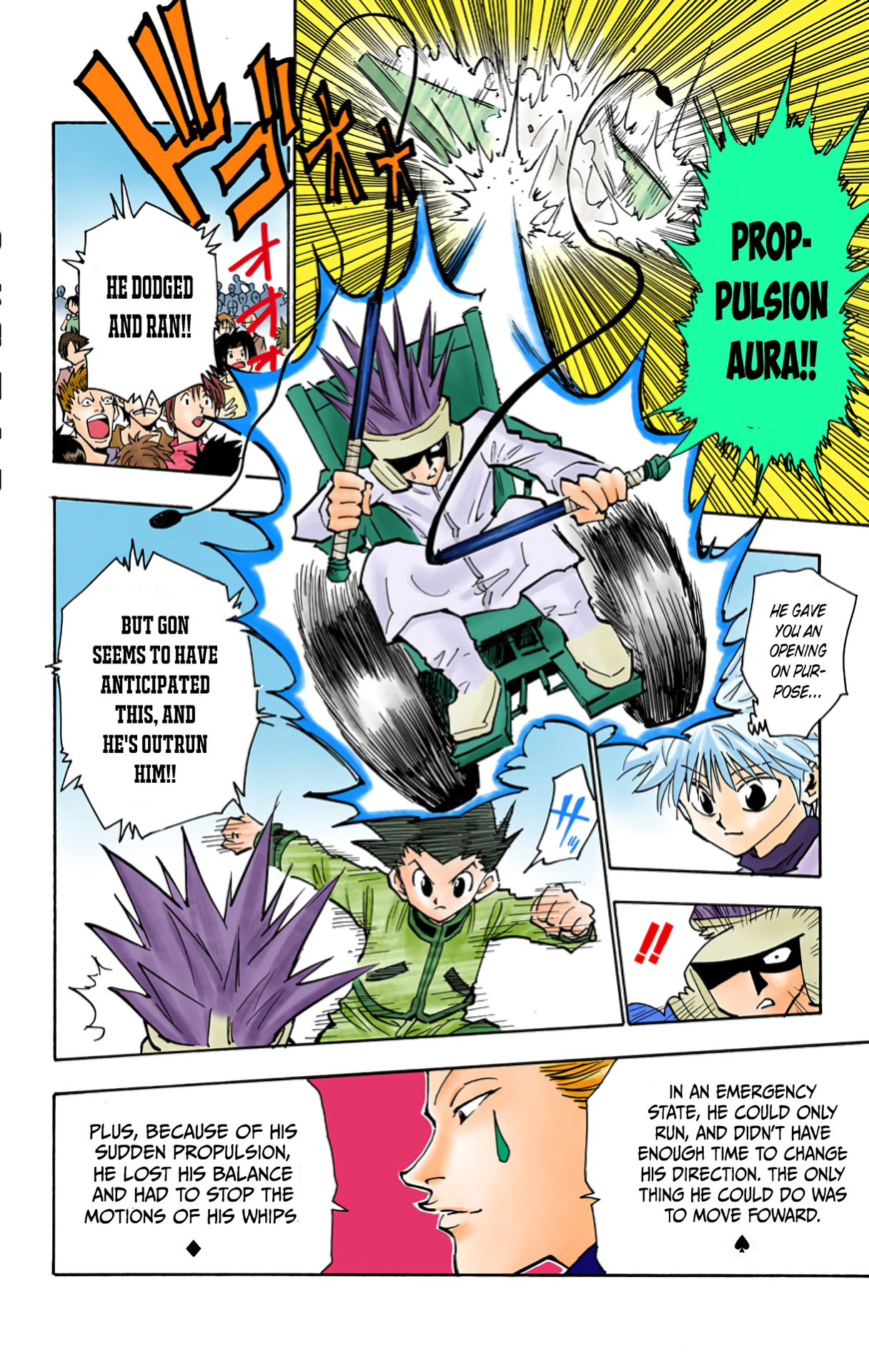 Halaman dari HUNTER x HUNTER (Official Colored) Chapter 59