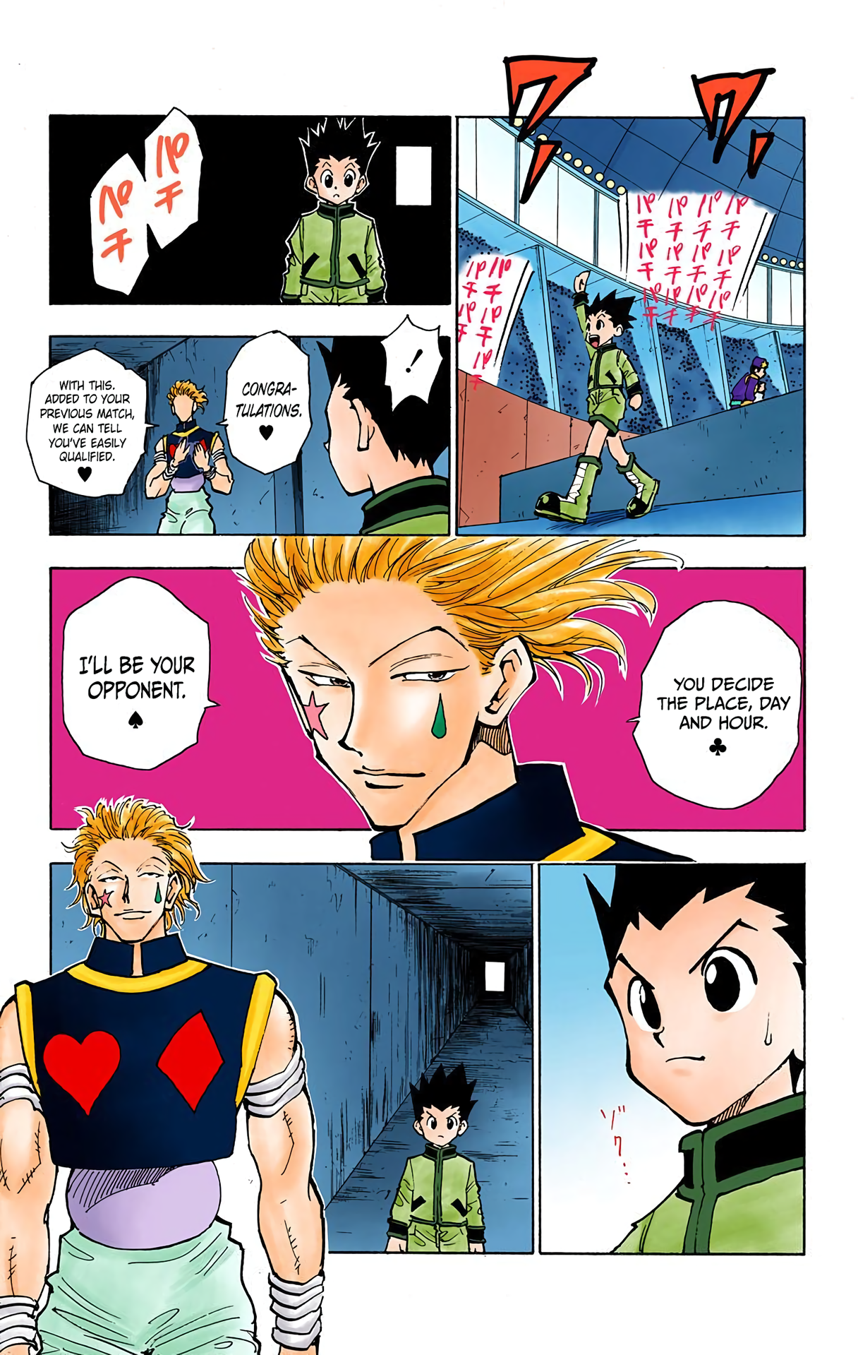 Halaman dari HUNTER x HUNTER (Official Colored) Chapter 59