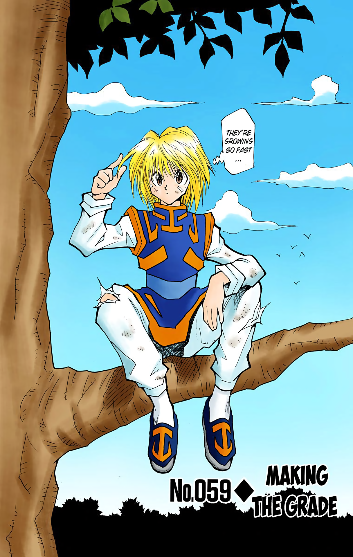 Halaman dari HUNTER x HUNTER (Official Colored) Chapter 59
