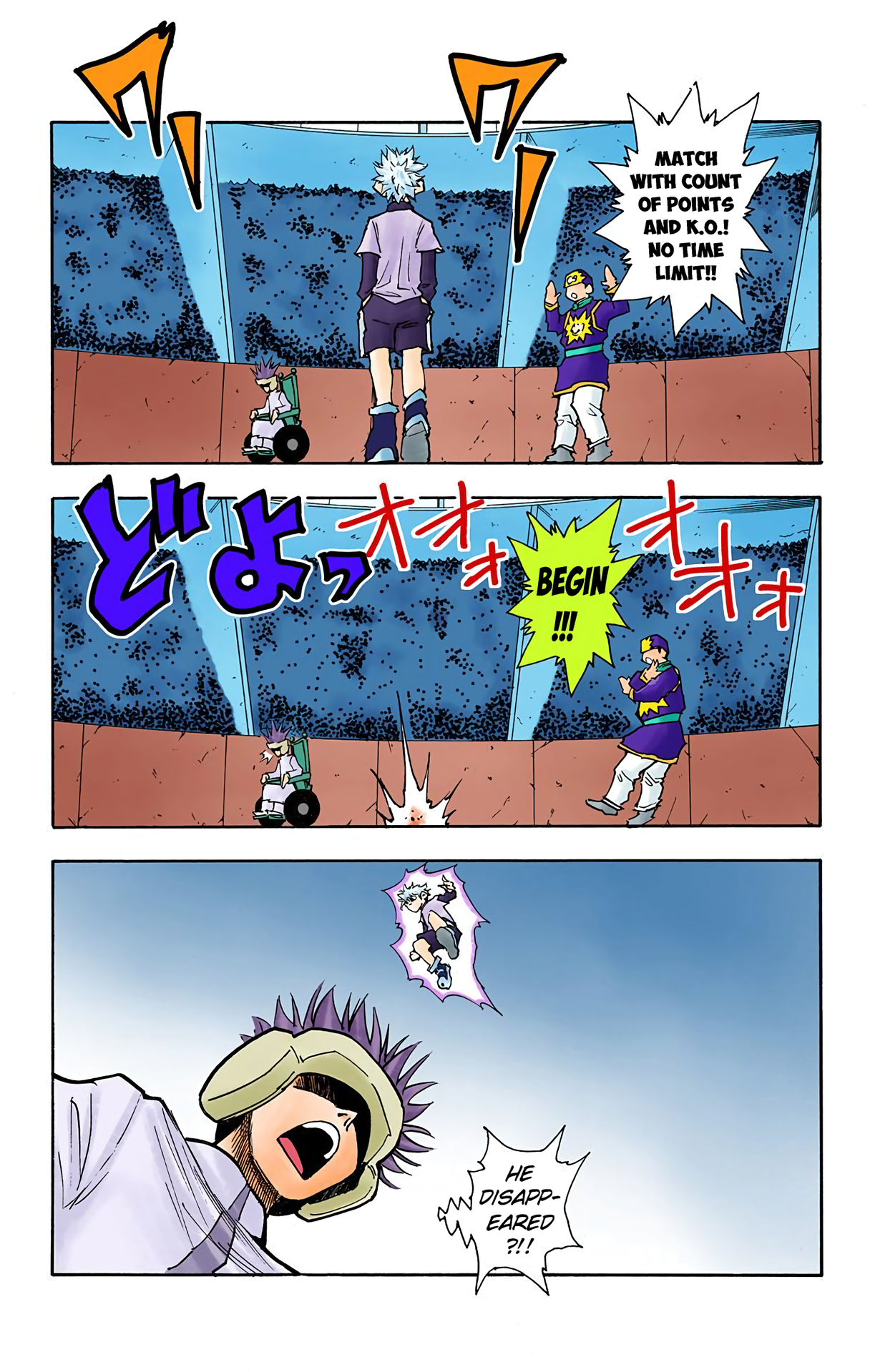Halaman dari HUNTER x HUNTER (Official Colored) Chapter 59