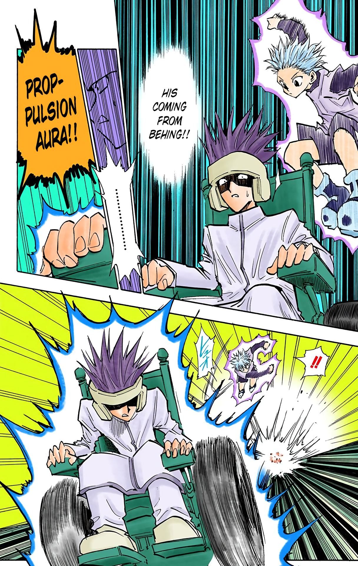 Halaman dari HUNTER x HUNTER (Official Colored) Chapter 59