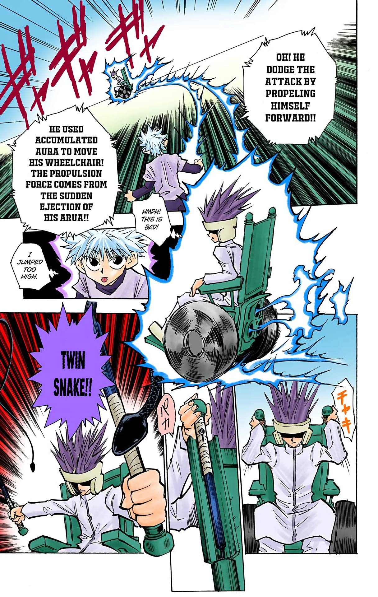 Halaman dari HUNTER x HUNTER (Official Colored) Chapter 59