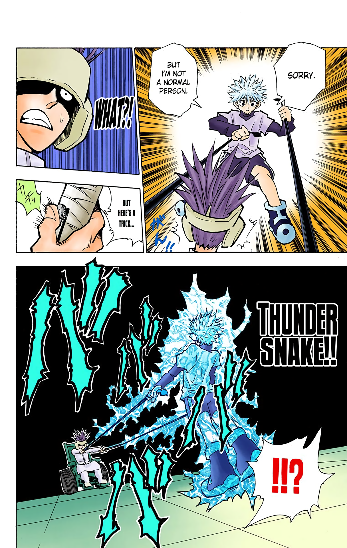 Halaman dari HUNTER x HUNTER (Official Colored) Chapter 59