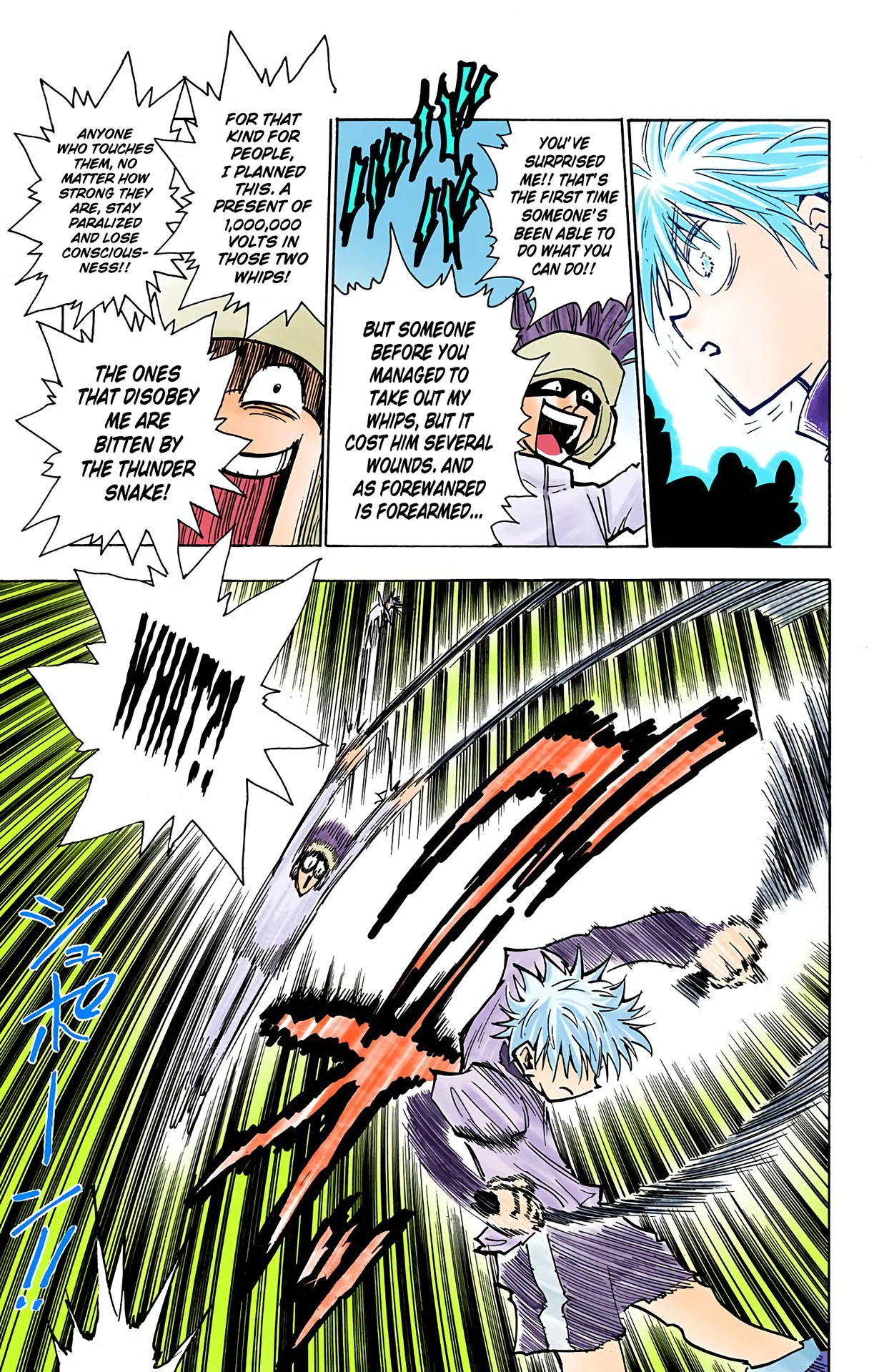 Halaman dari HUNTER x HUNTER (Official Colored) Chapter 59