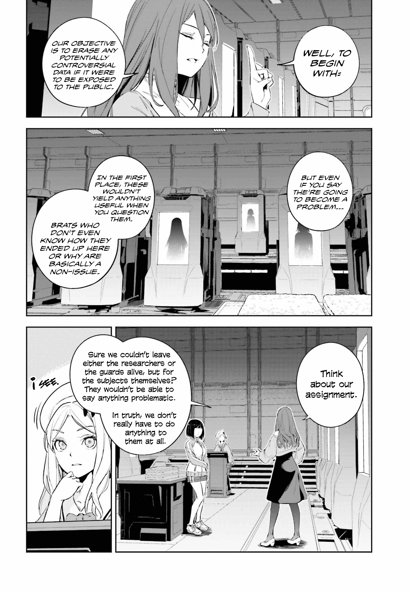 Halaman dari Toaru Anbu no ITEM Chapter 1