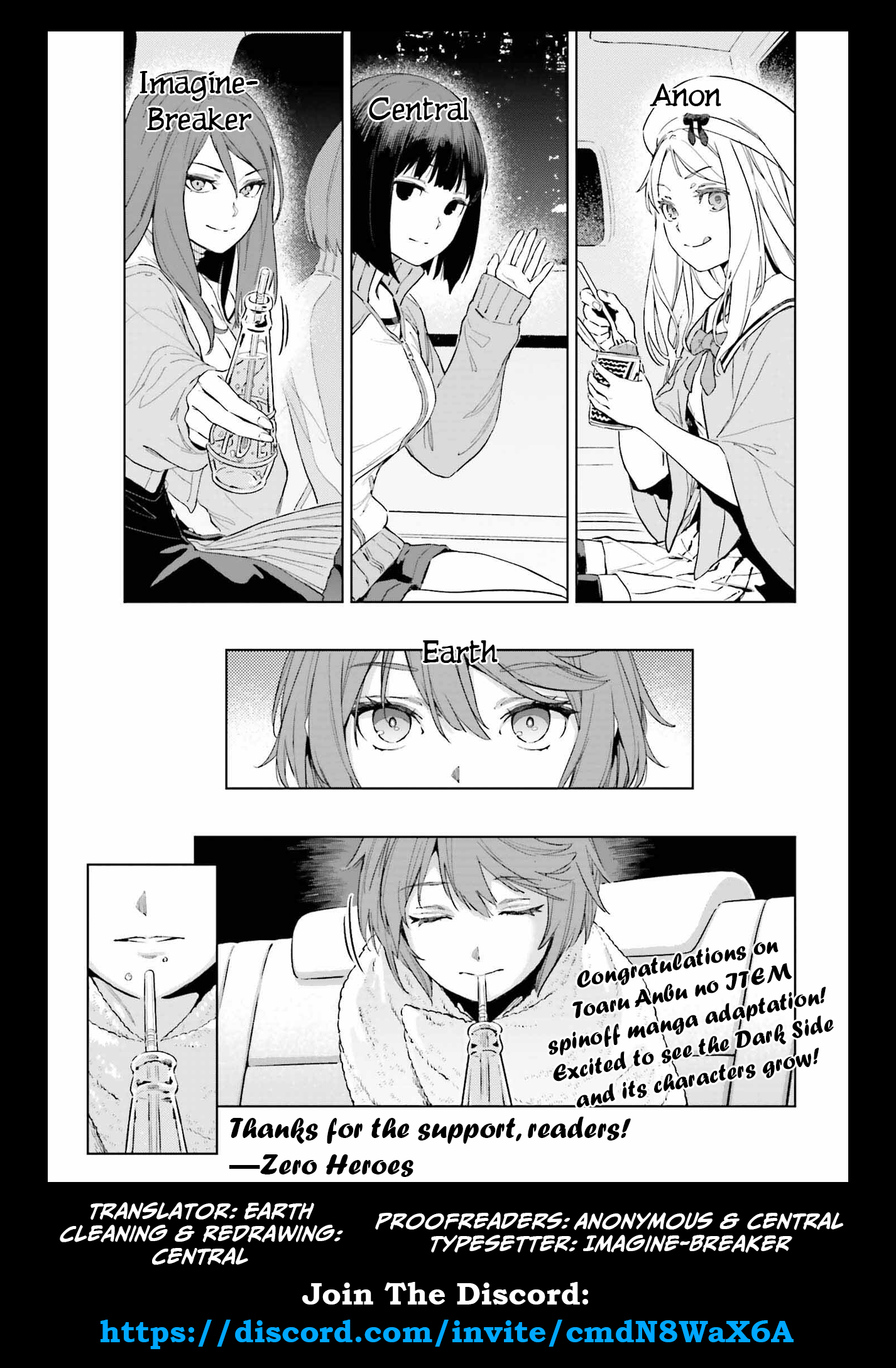Halaman dari Toaru Anbu no ITEM Chapter 1