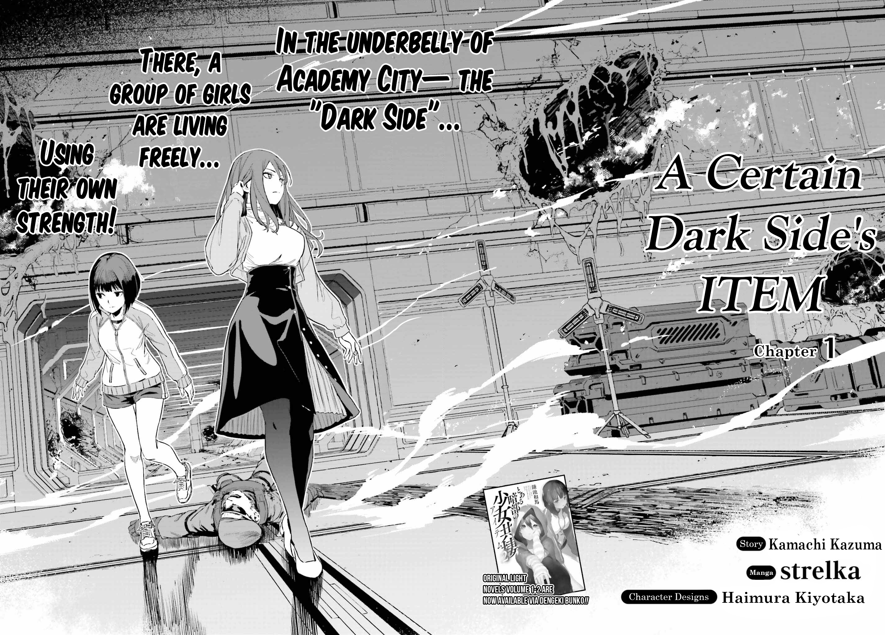 Halaman dari Toaru Anbu no ITEM Chapter 1