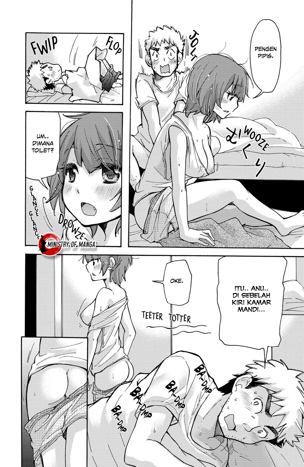 Saki-chan wa Konya mo Pekopeko Chapter 3 - halaman 5