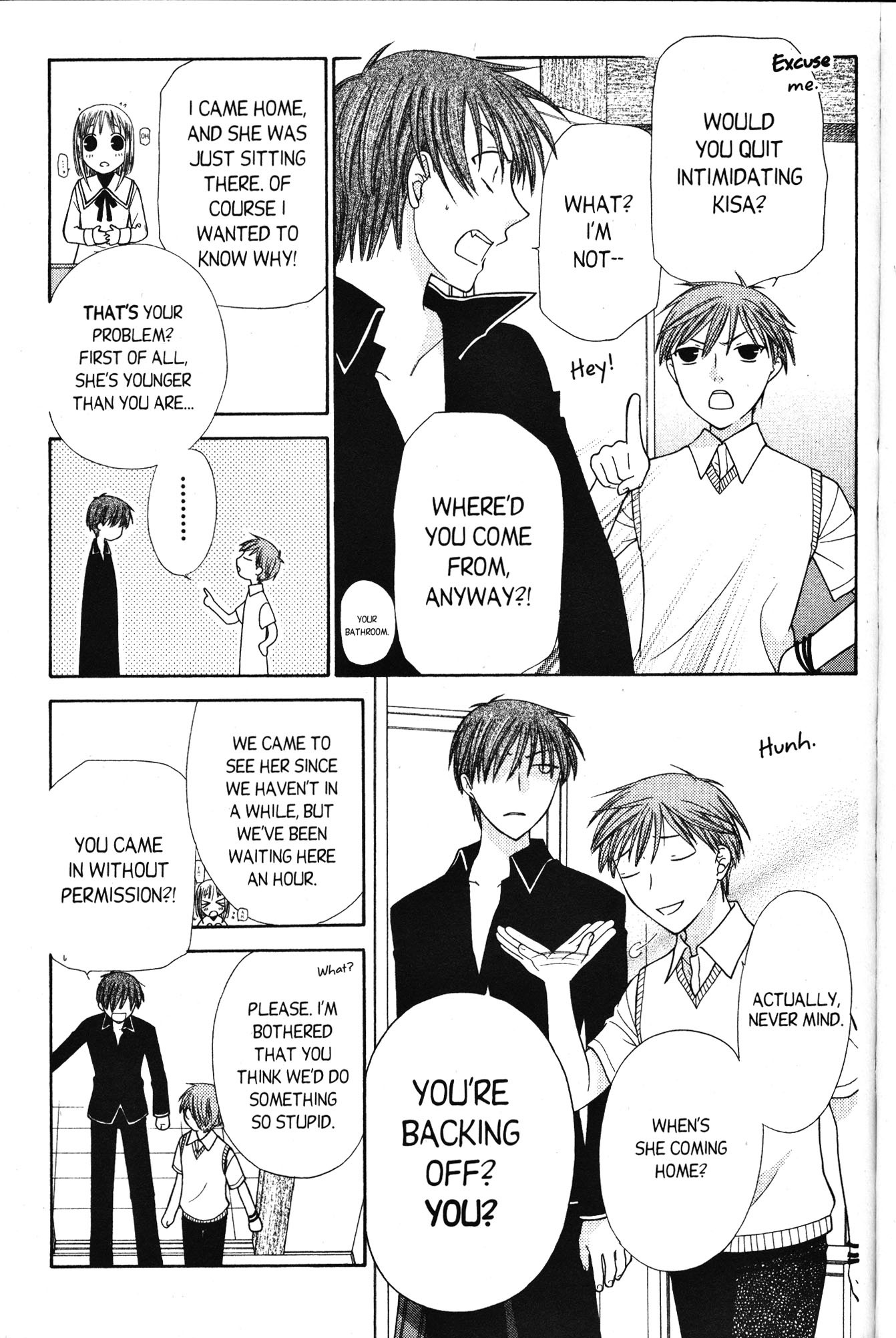 Halaman dari Fruits Basket Chapter 111