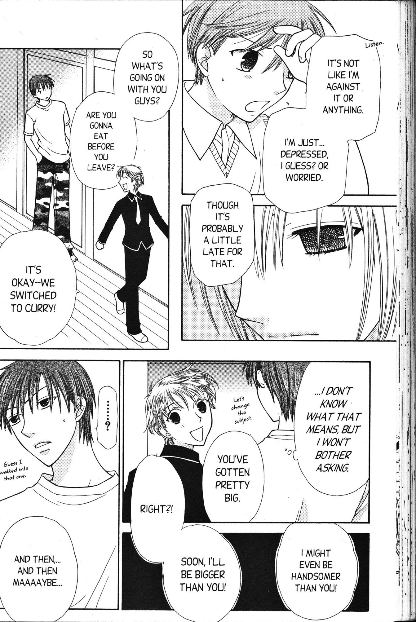 Halaman dari Fruits Basket Chapter 111