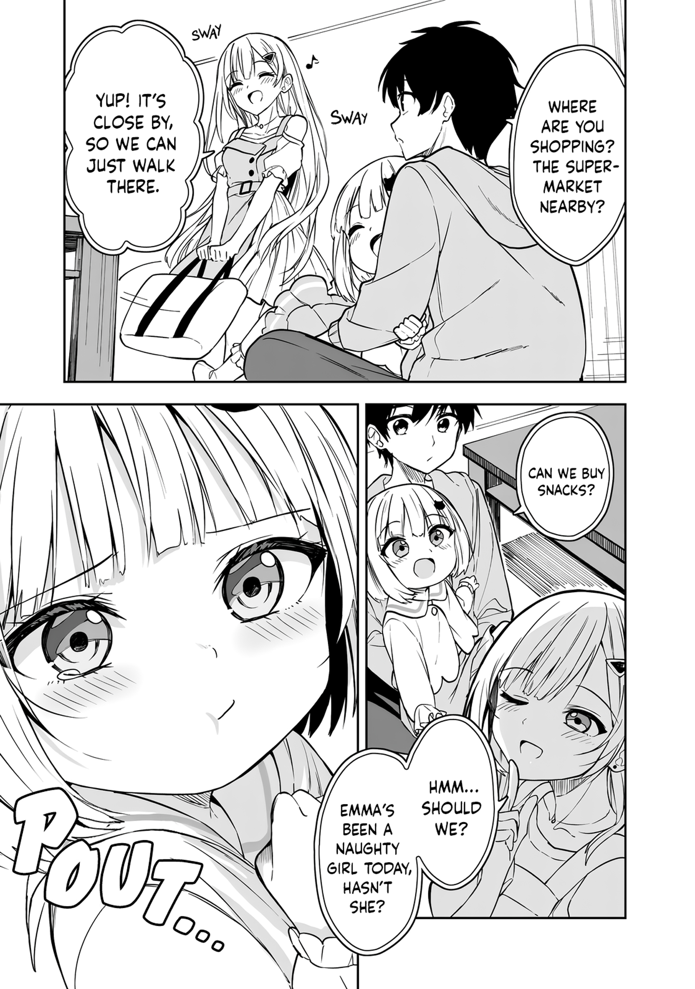 Halaman dari Maigo ni Natteita Youjo wo Tasuketara, Otonari ni Sumu Bishoujo Ryuugakusei ga Ie ni Asobi ni Kuru You ni Natta Ken ni Tsuite Chapter 7