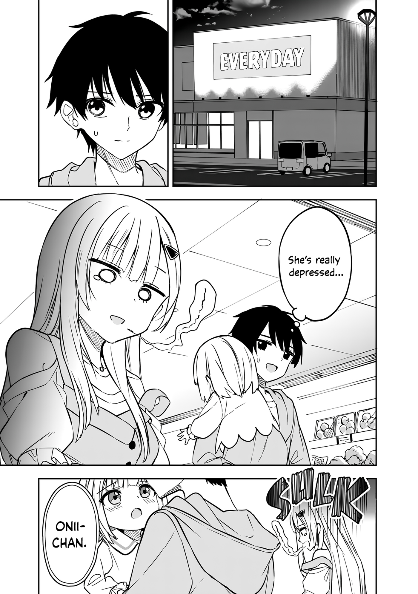 Halaman dari Maigo ni Natteita Youjo wo Tasuketara, Otonari ni Sumu Bishoujo Ryuugakusei ga Ie ni Asobi ni Kuru You ni Natta Ken ni Tsuite Chapter 7