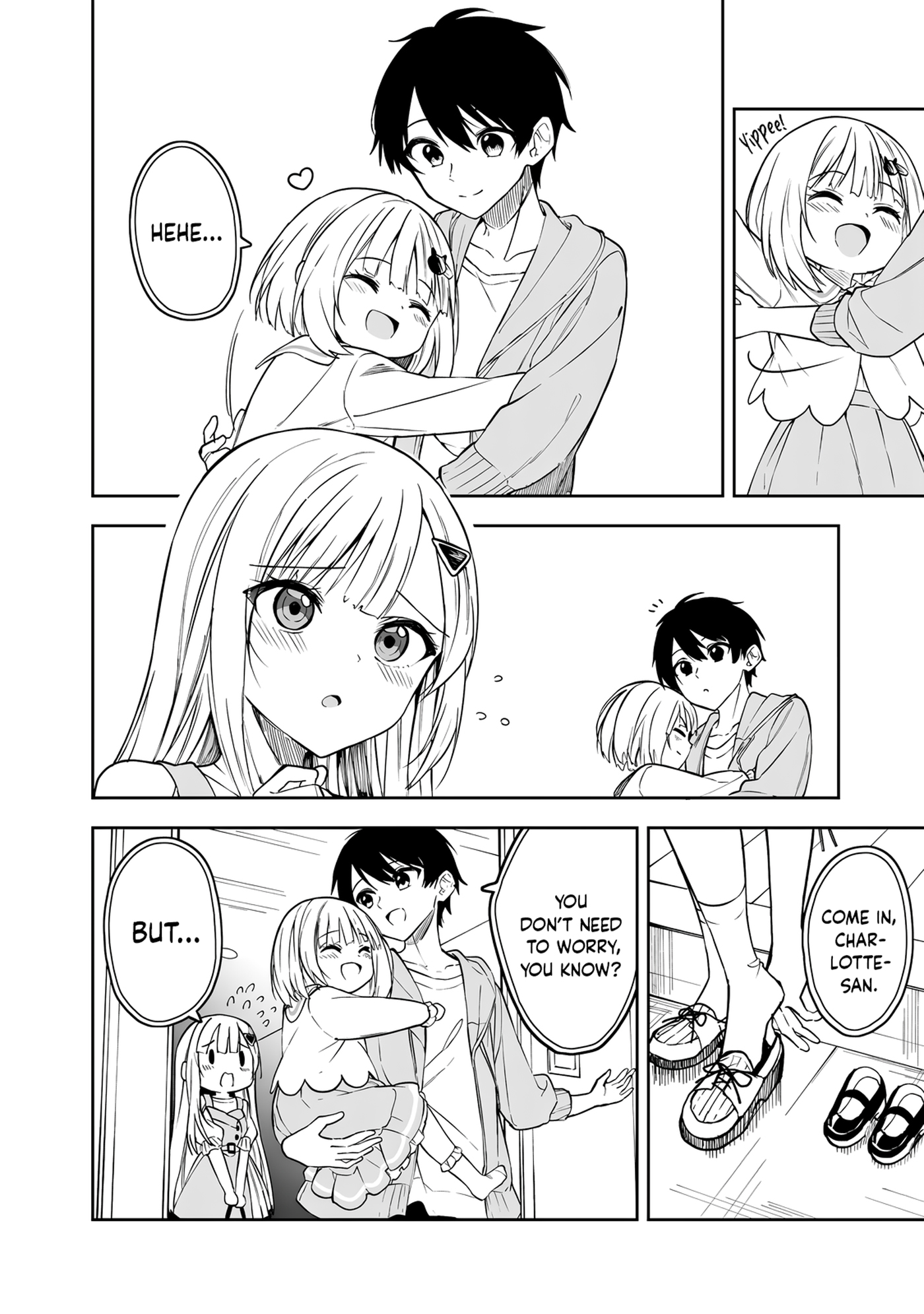 Halaman dari Maigo ni Natteita Youjo wo Tasuketara, Otonari ni Sumu Bishoujo Ryuugakusei ga Ie ni Asobi ni Kuru You ni Natta Ken ni Tsuite Chapter 7