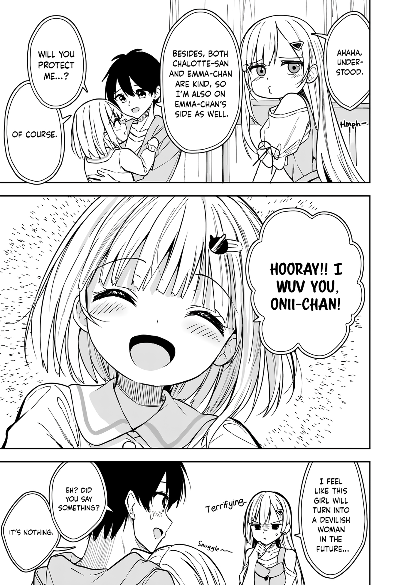 Halaman dari Maigo ni Natteita Youjo wo Tasuketara, Otonari ni Sumu Bishoujo Ryuugakusei ga Ie ni Asobi ni Kuru You ni Natta Ken ni Tsuite Chapter 7