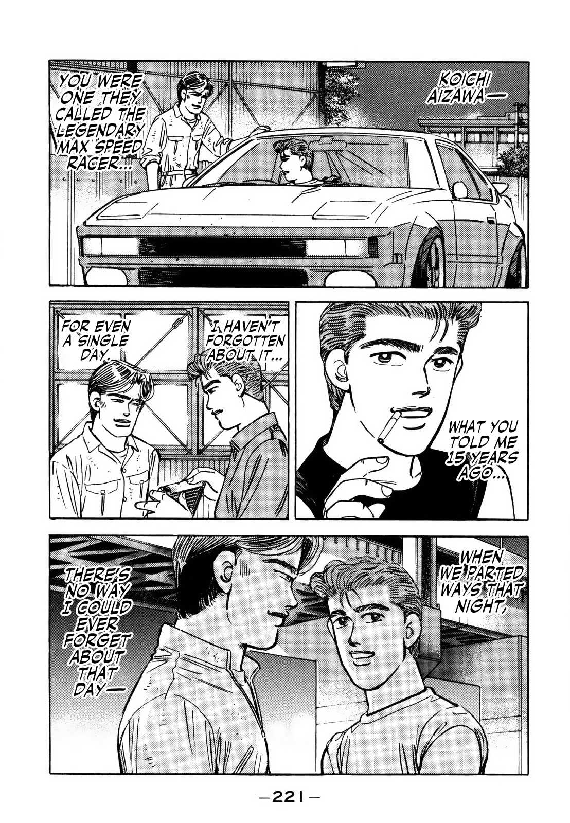 Halaman dari Wangan Midnight Chapter 146