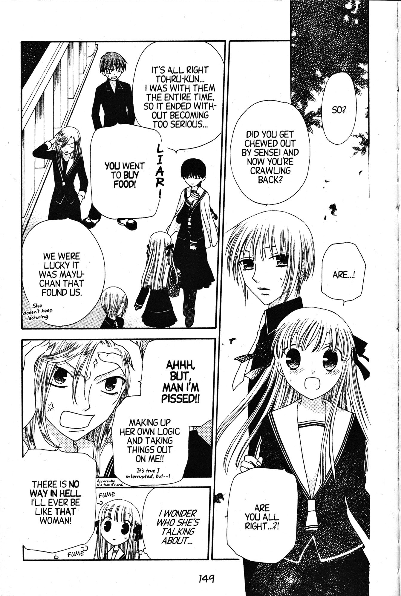 Halaman dari Fruits Basket Chapter 76