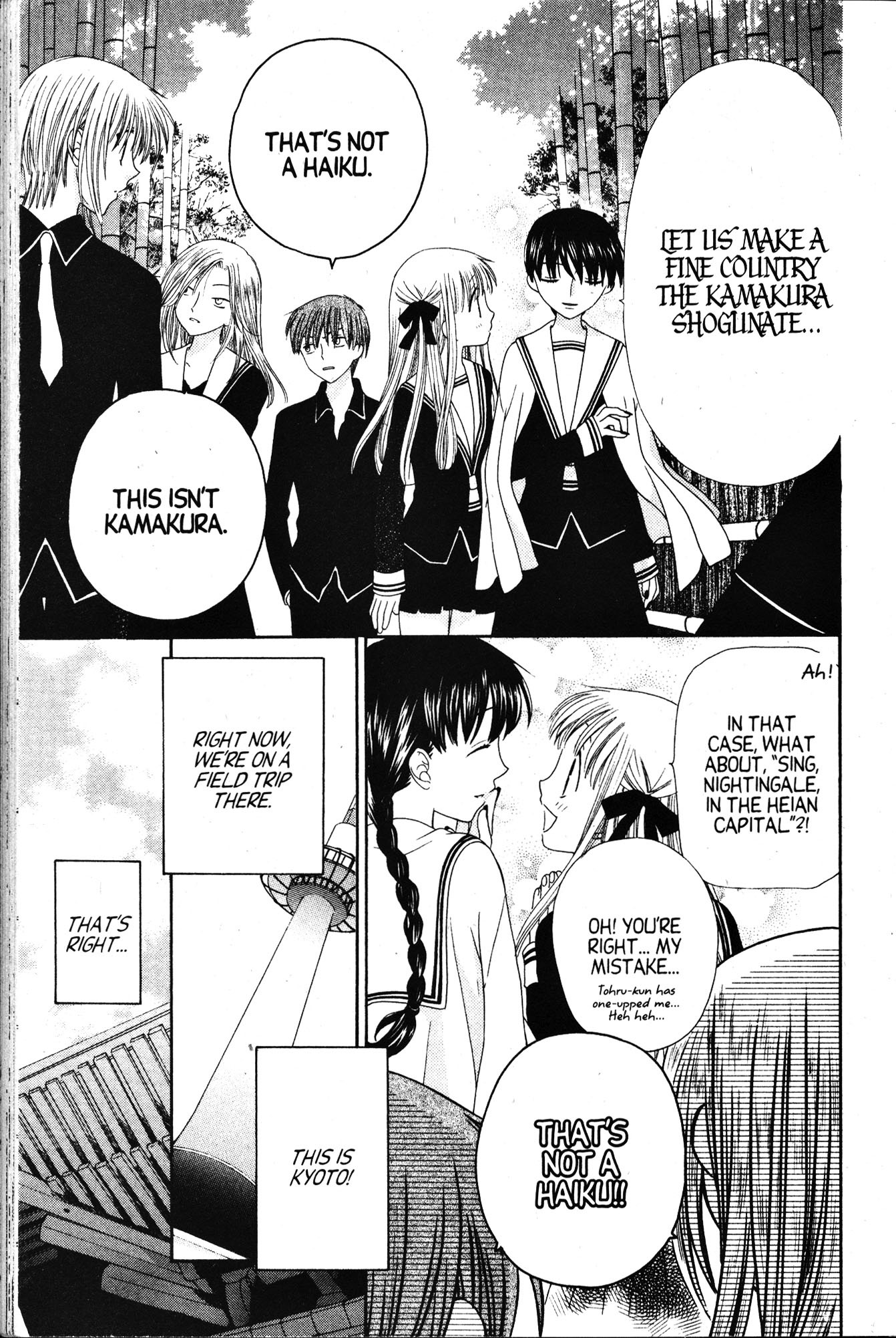 Halaman dari Fruits Basket Chapter 76