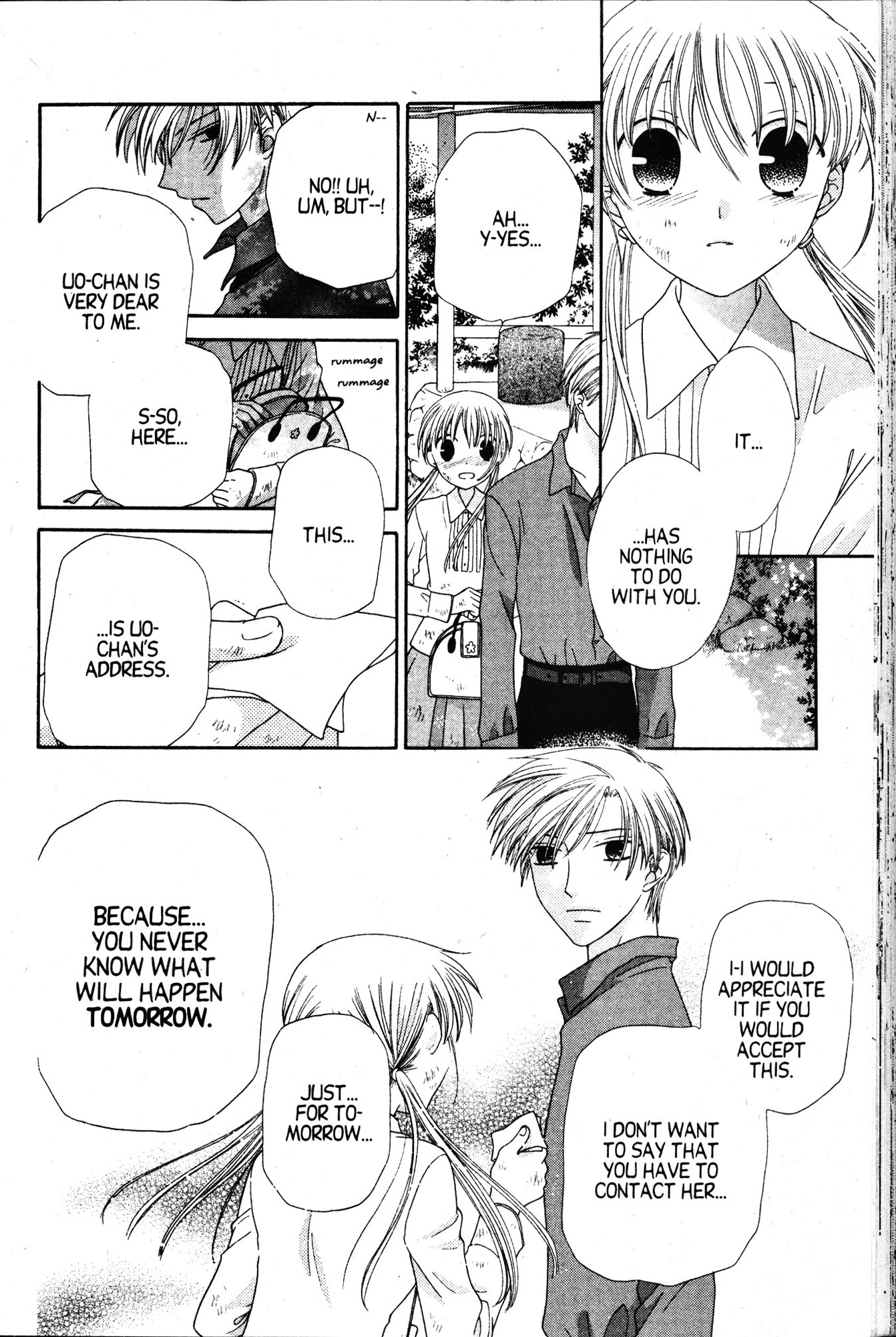 Halaman dari Fruits Basket Chapter 75