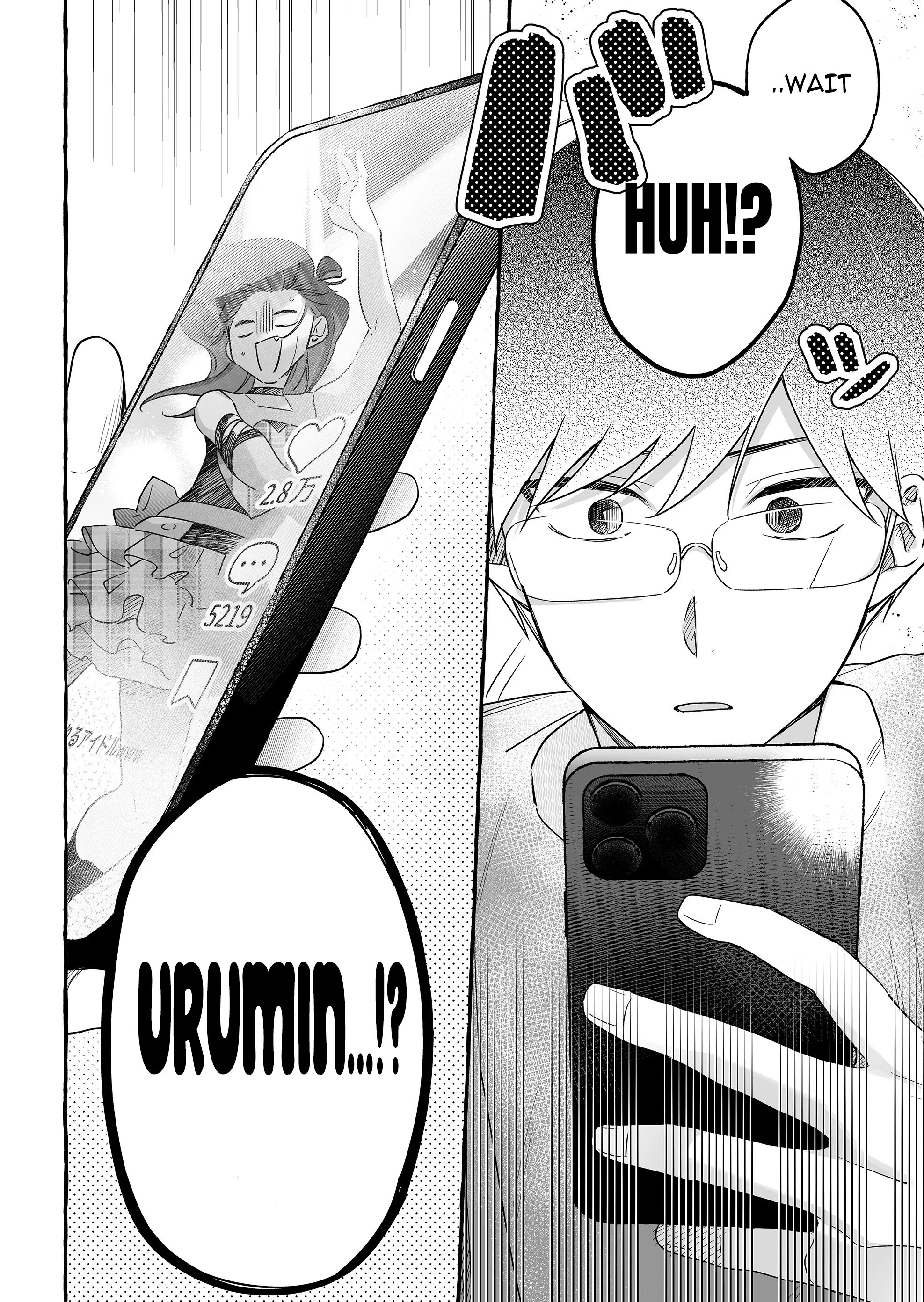 Halaman dari Damedol to Sekai ni Hitori Dake no Fan Chapter 23