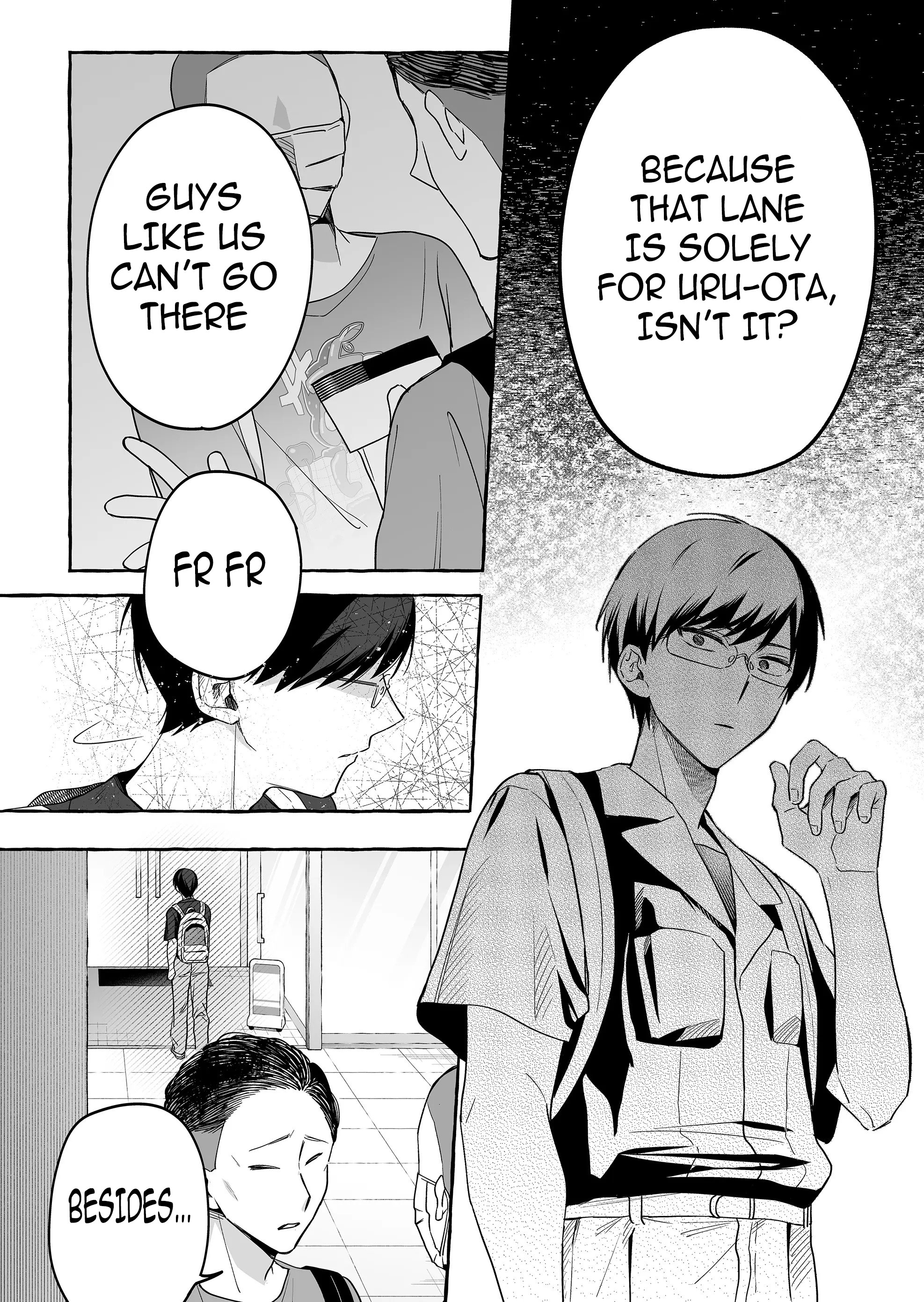Halaman dari Damedol to Sekai ni Hitori Dake no Fan Chapter 23