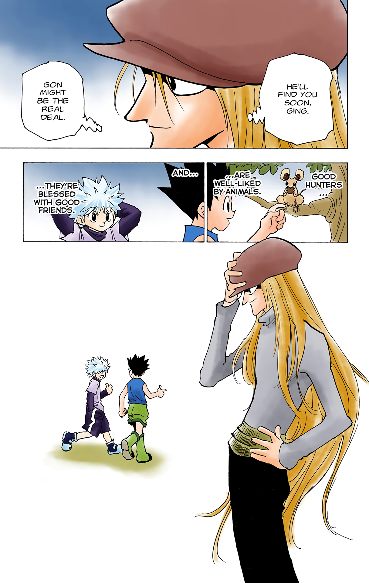 Halaman dari HUNTER x HUNTER (Official Colored) Chapter 186