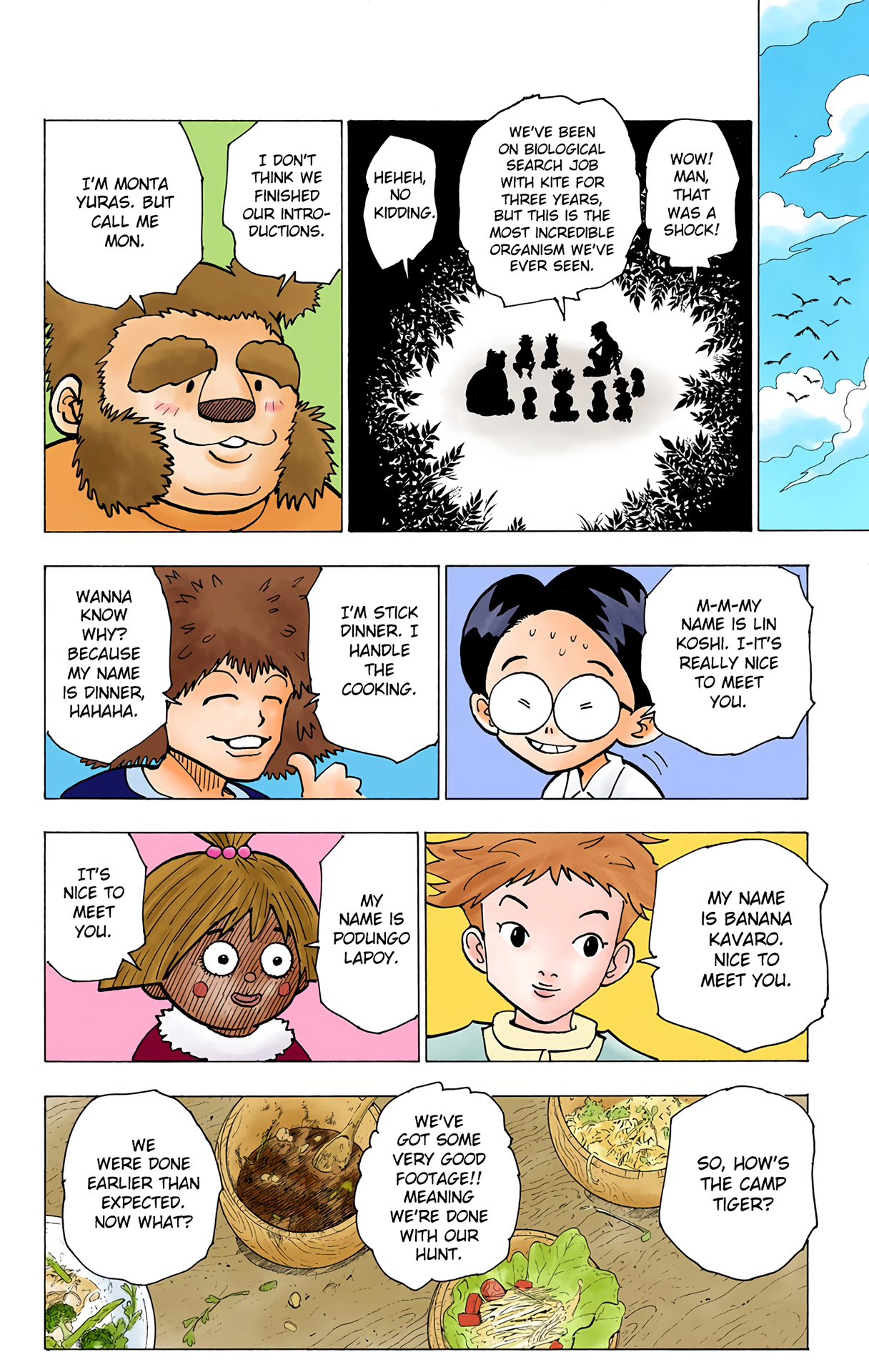Halaman dari HUNTER x HUNTER (Official Colored) Chapter 186