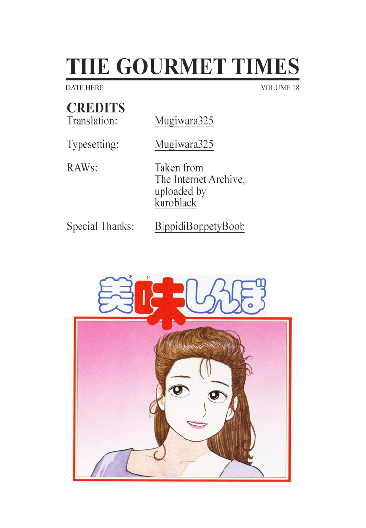 Halaman dari Oishinbo Chapter 161