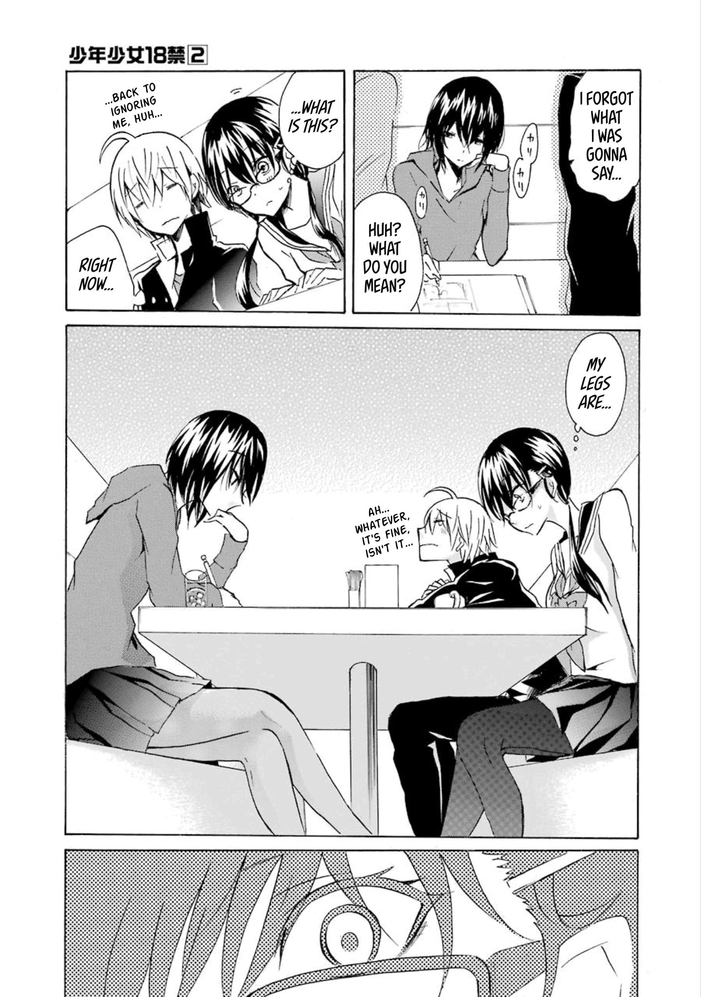 Halaman dari Shonen Shoujo 18 kin Chapter 13