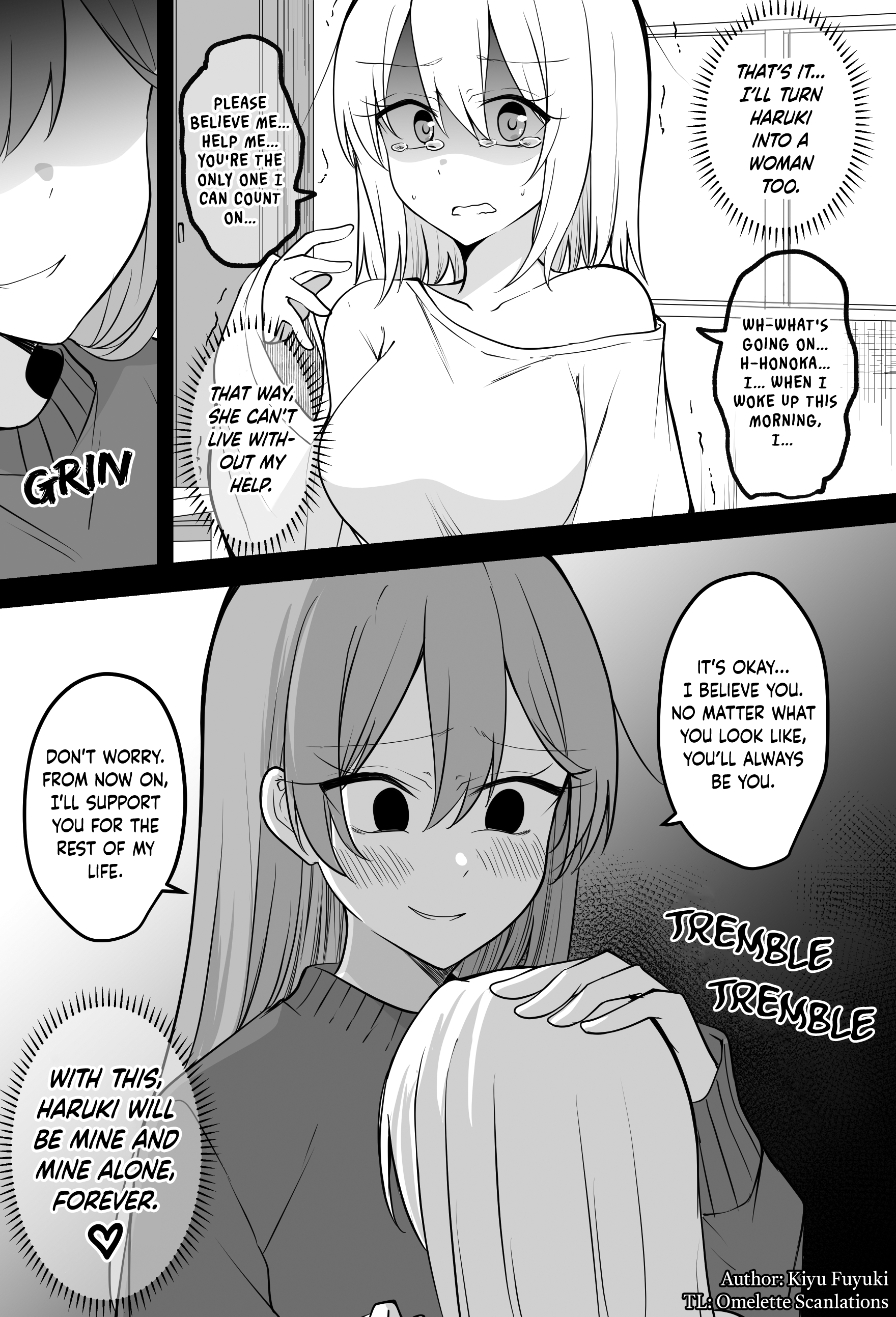 Halaman dari Kareshi o Jibun Dake no mono ni Shitai Kanojo-chan Chapter N/A