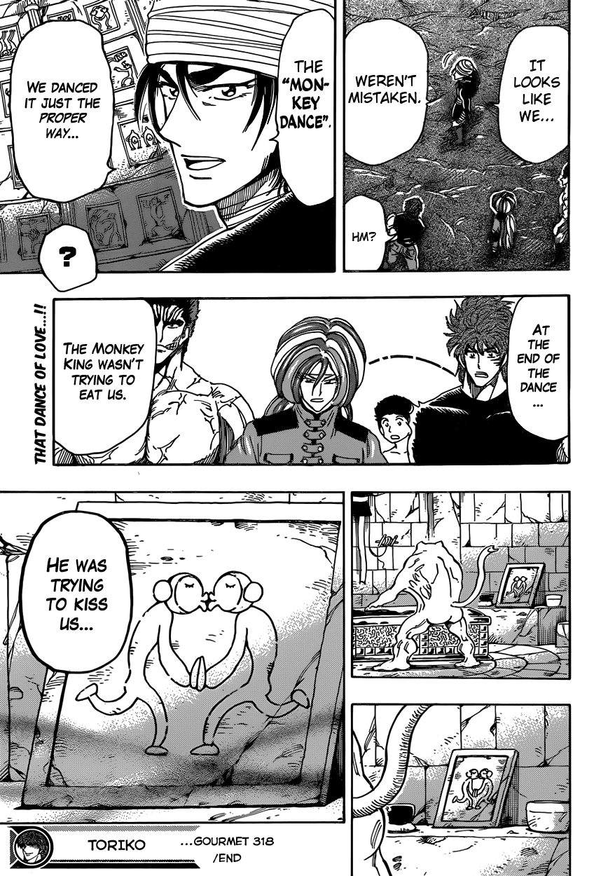 Halaman dari TORIKO Chapter 318