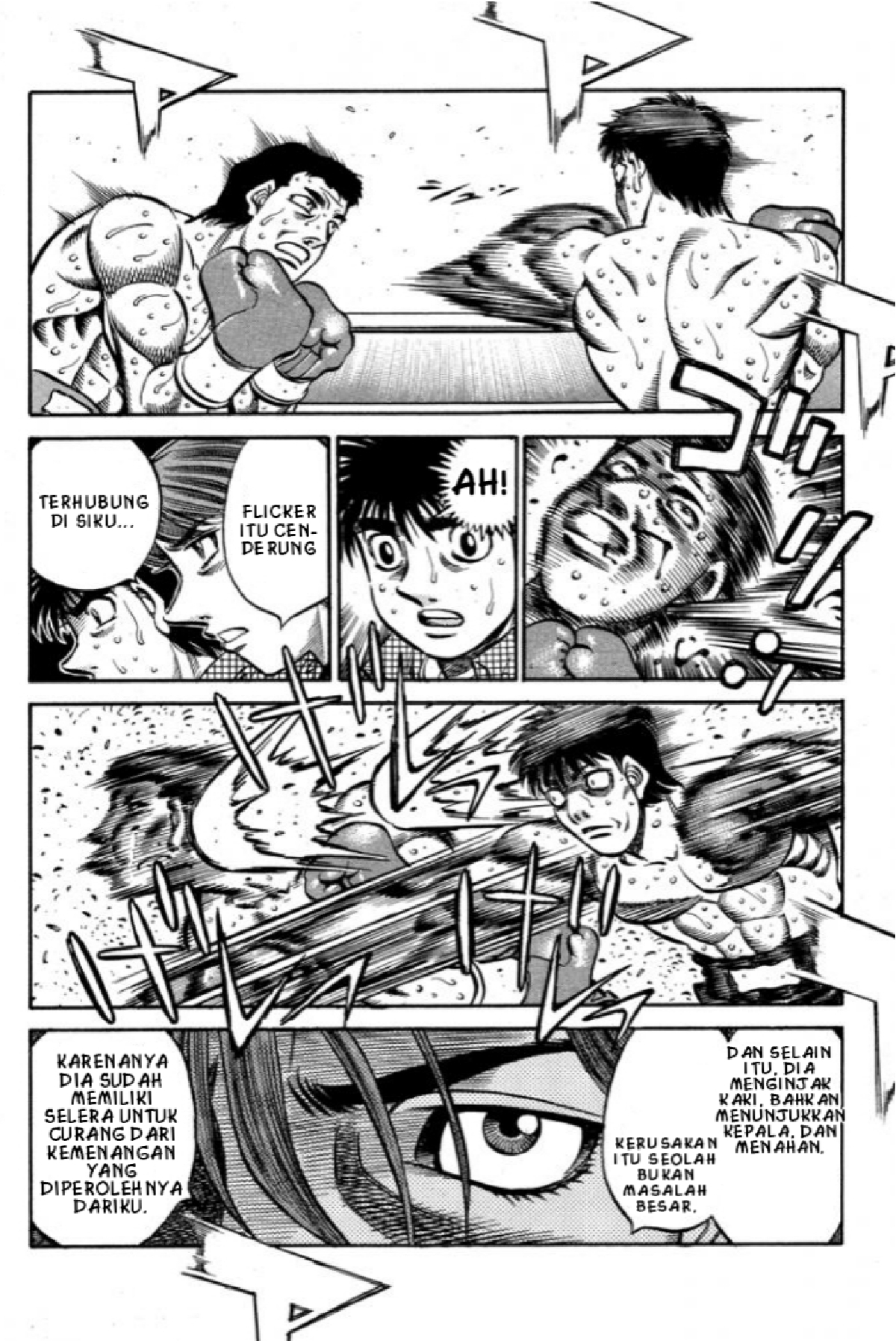 Hajime no Ippo Chapter 559 - halaman 19