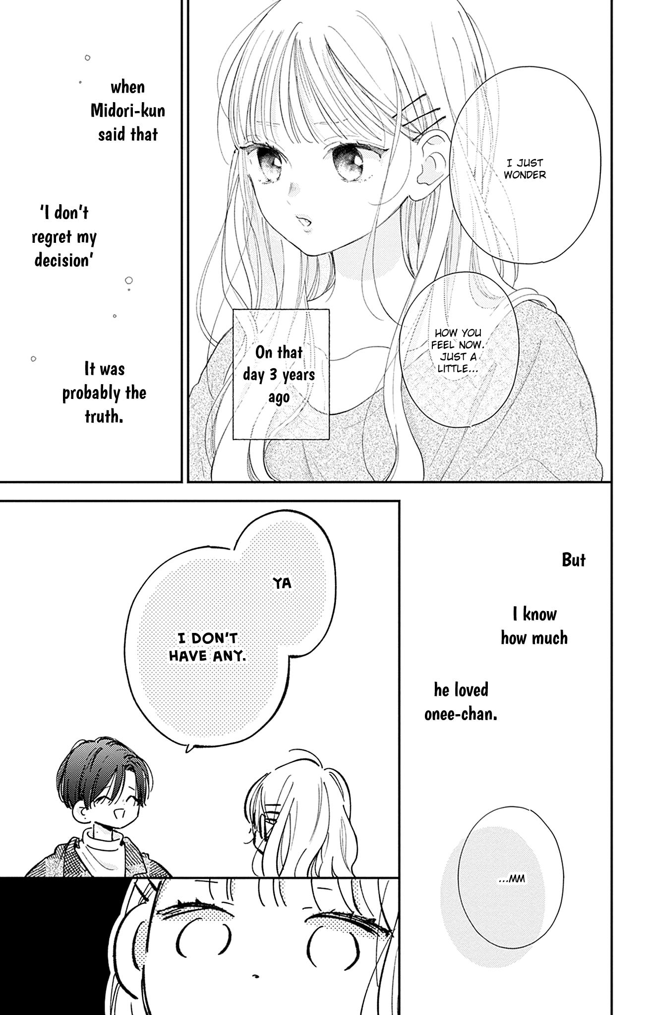 Halaman dari Onee-chan no Midori-kun Chapter 19