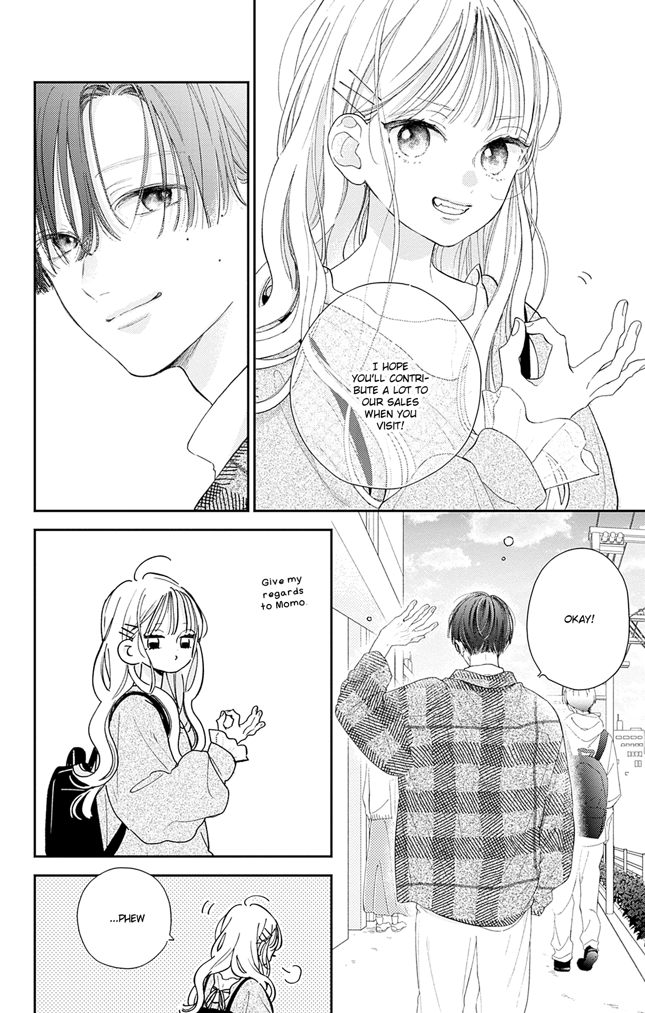 Halaman dari Onee-chan no Midori-kun Chapter 19