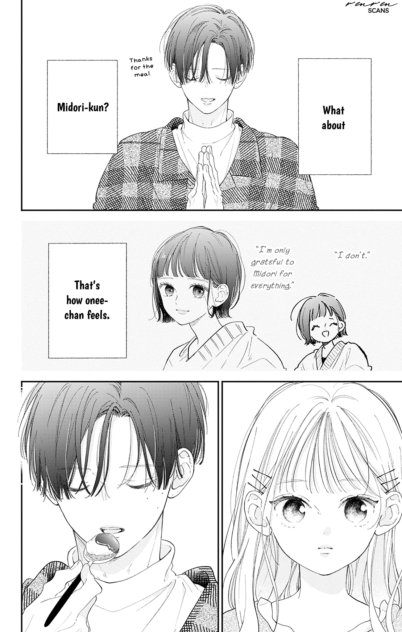 Halaman dari Onee-chan no Midori-kun Chapter 19