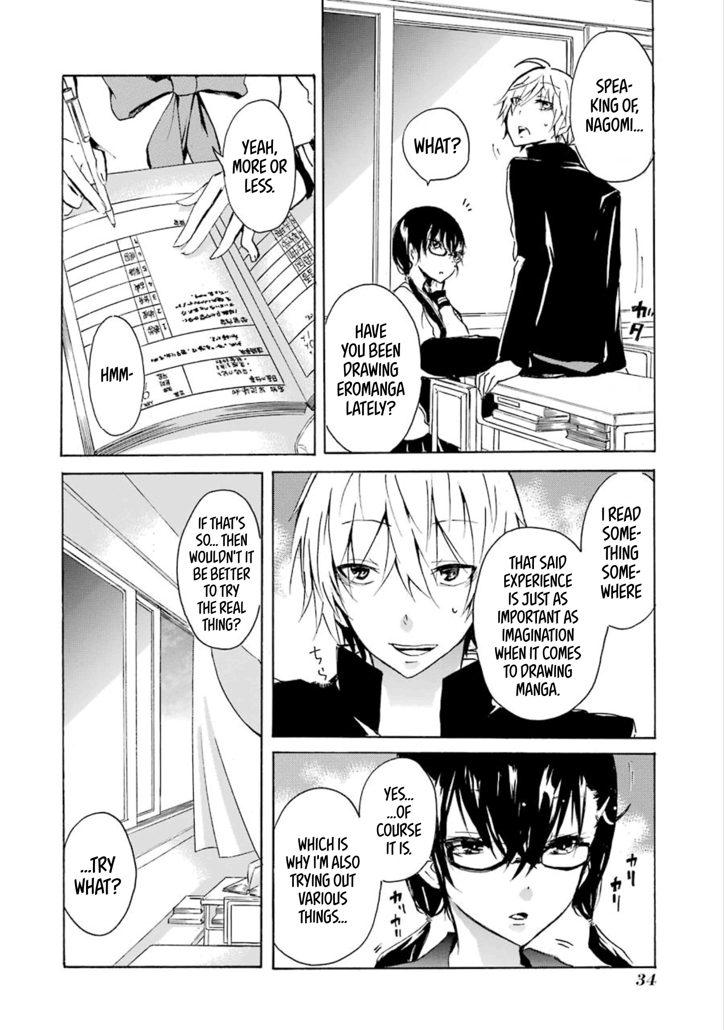 Halaman dari Shonen Shoujo 18 kin Chapter 11