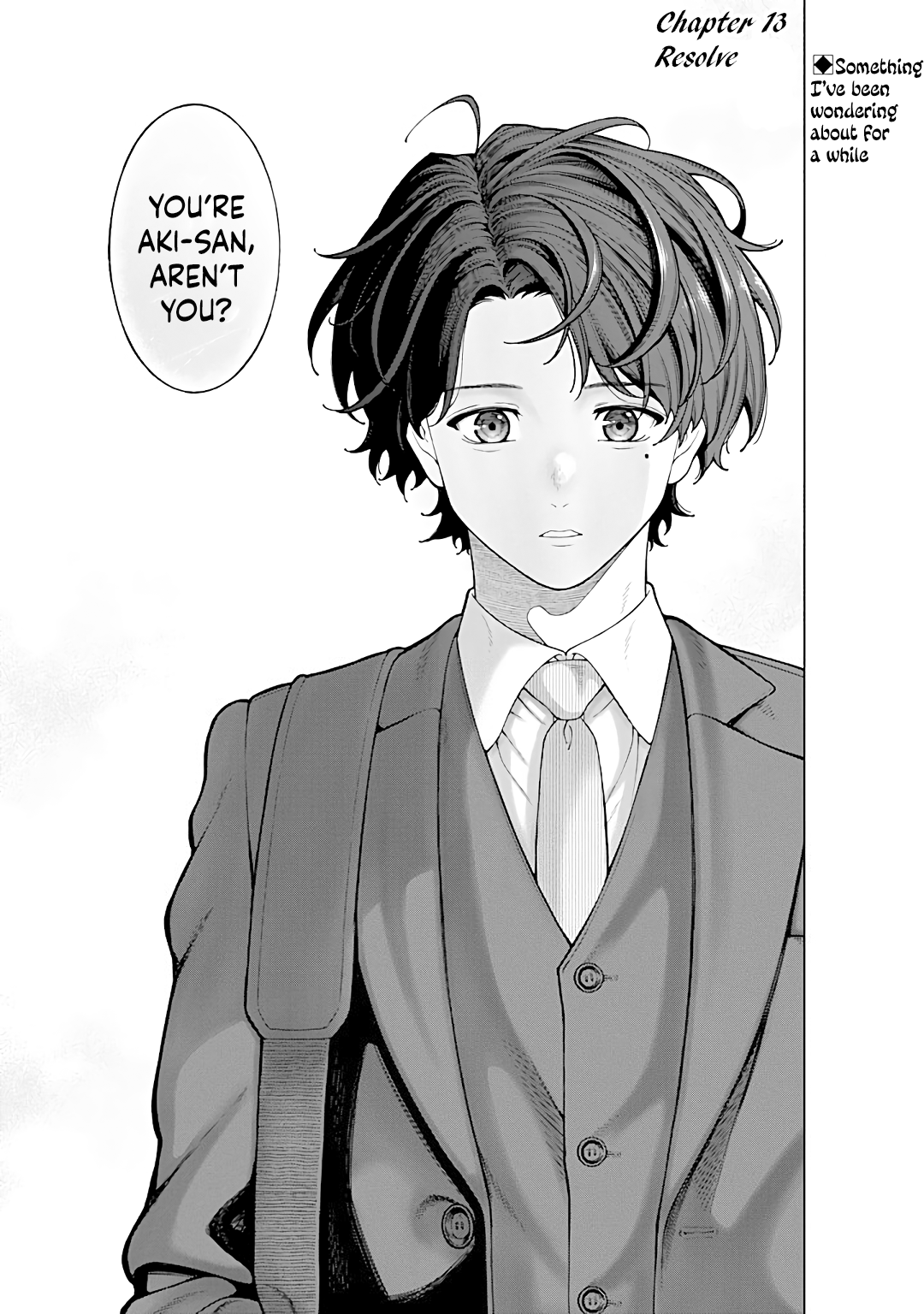 Halaman dari Kaisha to Shiseikatsu: On to Off Chapter 13.1