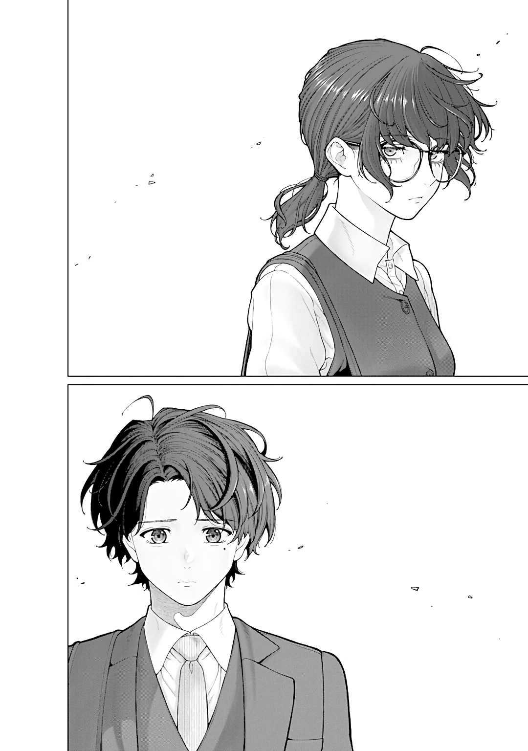 Halaman dari Kaisha to Shiseikatsu: On to Off Chapter 13.1