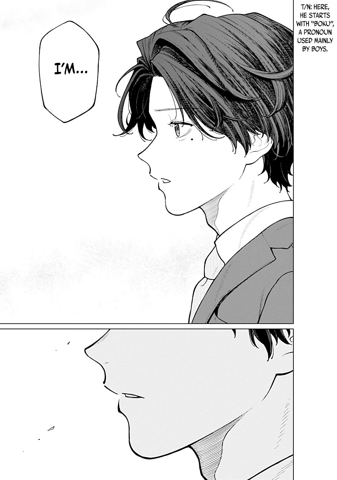 Halaman dari Kaisha to Shiseikatsu: On to Off Chapter 13.1