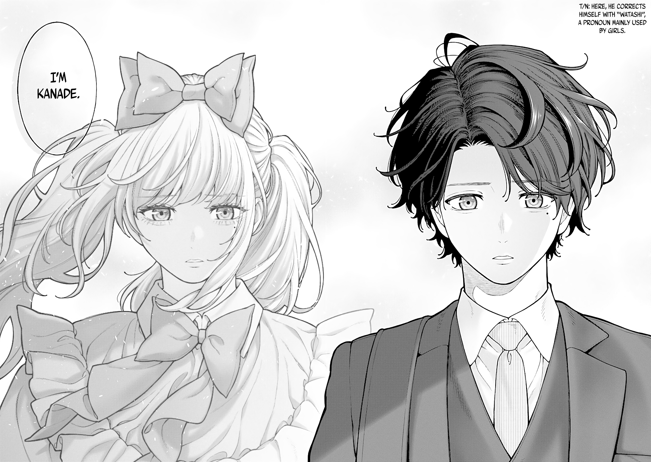 Halaman dari Kaisha to Shiseikatsu: On to Off Chapter 13.1