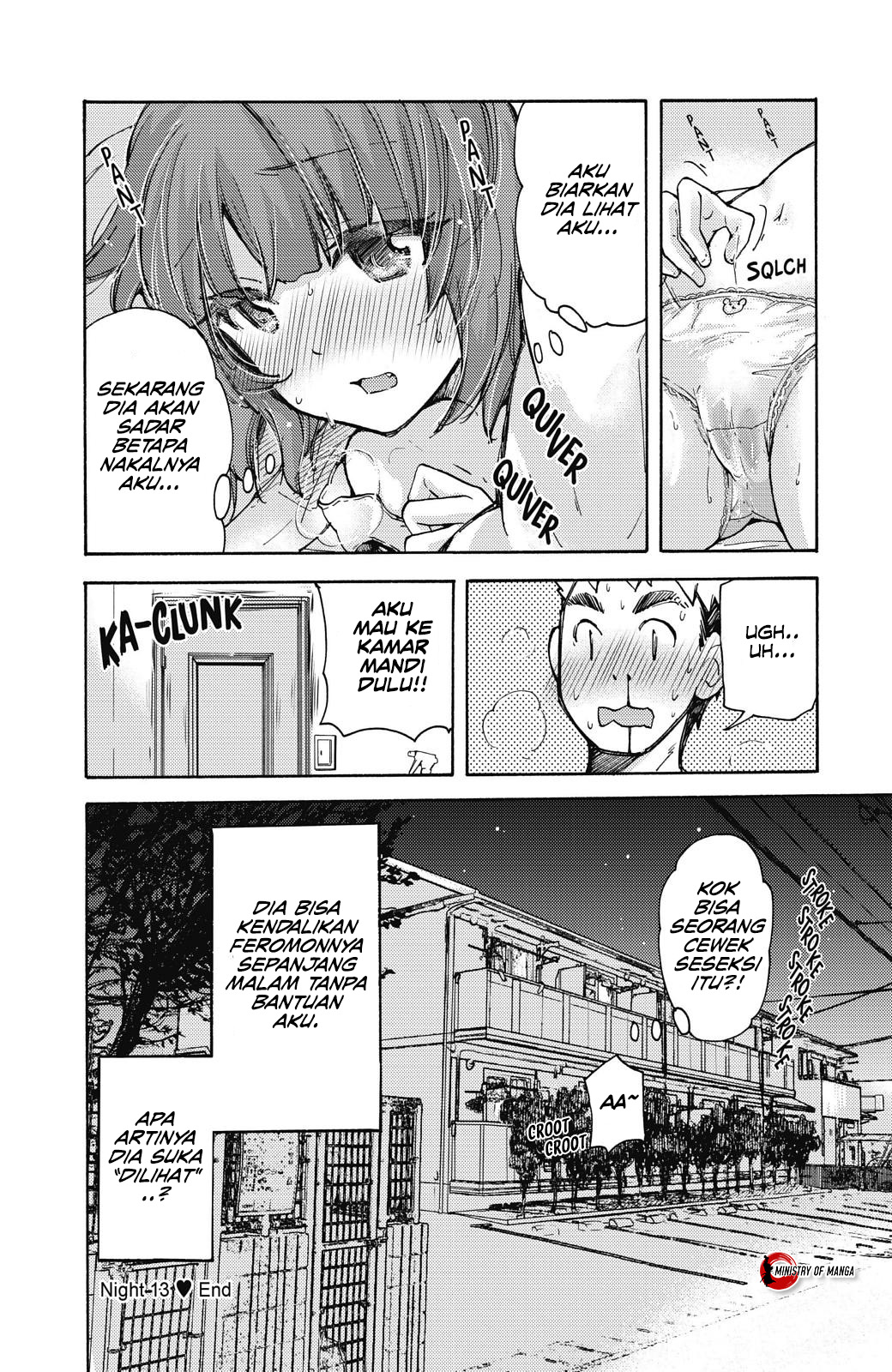 Saki-chan wa Konya mo Pekopeko Chapter 13 - halaman 13