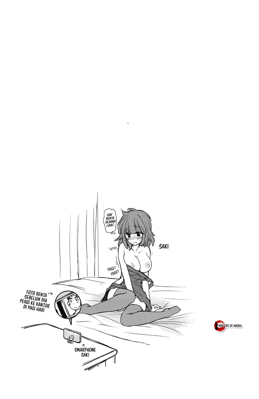 Saki-chan wa Konya mo Pekopeko Chapter 13 - halaman 14