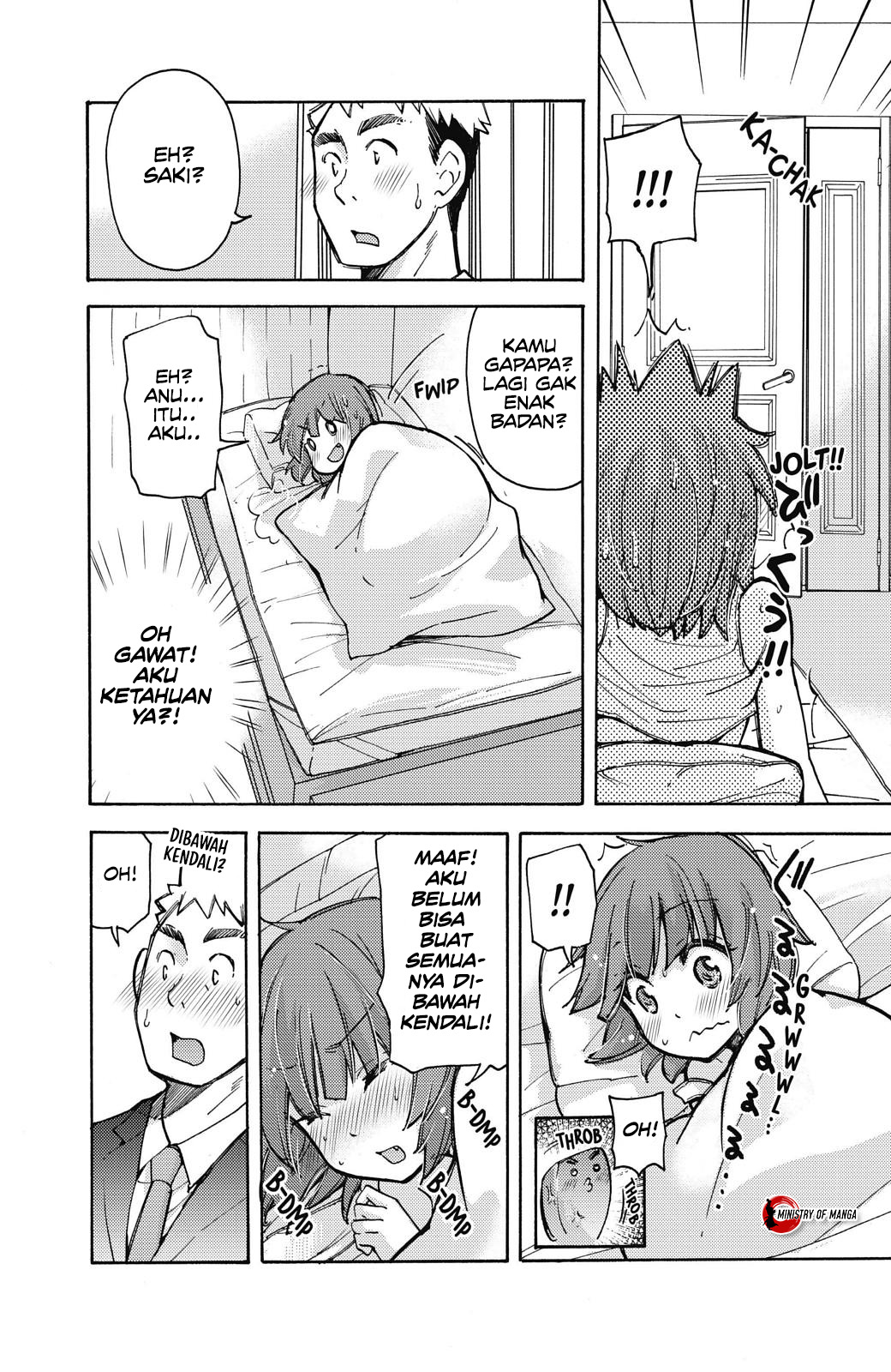 Saki-chan wa Konya mo Pekopeko Chapter 13 - halaman 9