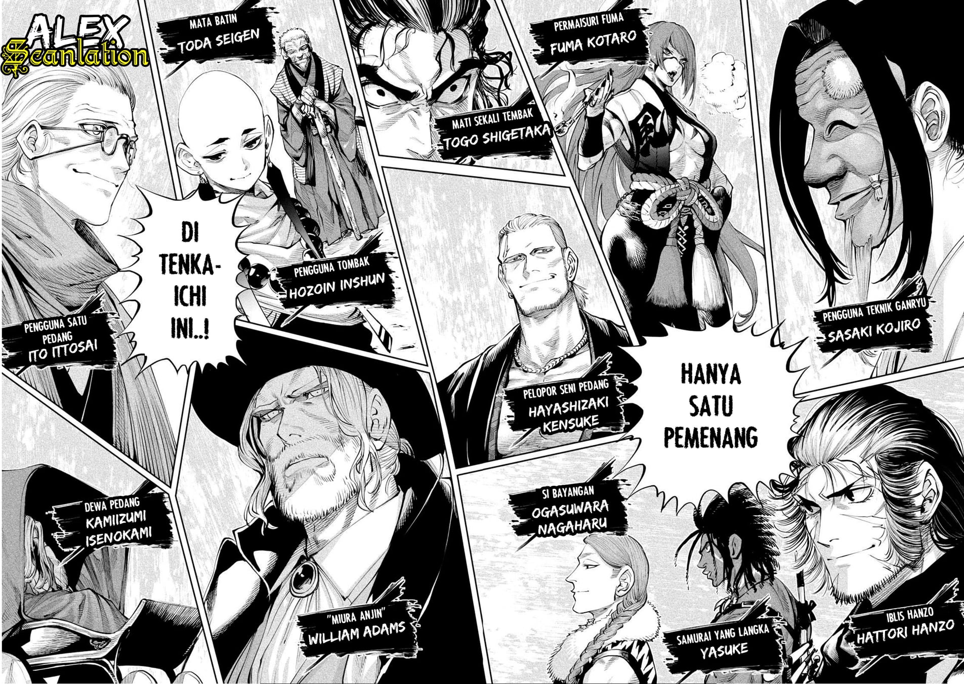 Tenkaichi: Nihon Saikyou Bugeisha Ketteisen Chapter 1 - halaman 58
